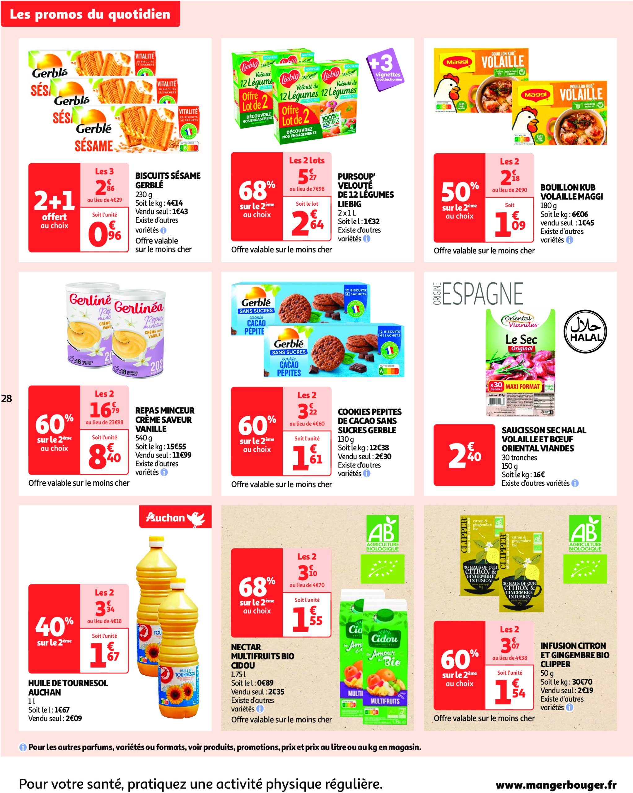 auchan - Catalogue Auchan - Des prix bas dès les premiers pas valable dès 07/01 - 19/01 - page: 28