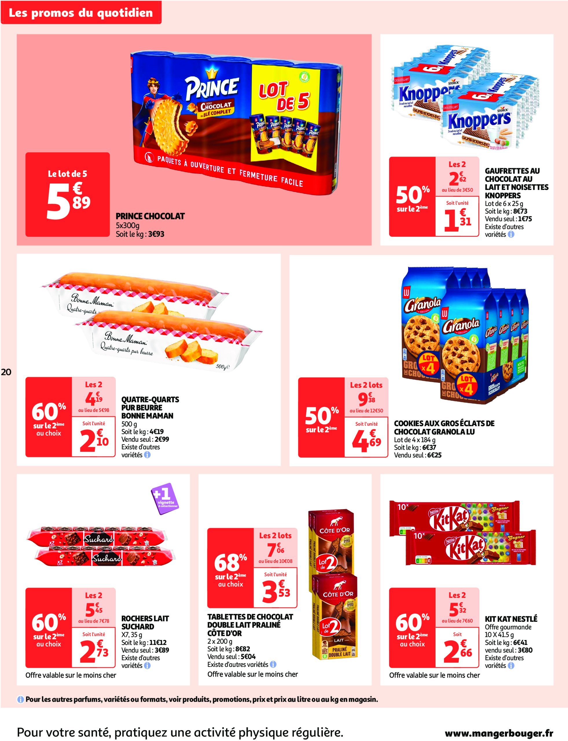 auchan - Catalogue Auchan supermarché - C'est parti pour une année moins chère sans votre super valable dès 14/01 - 25/01 - page: 20