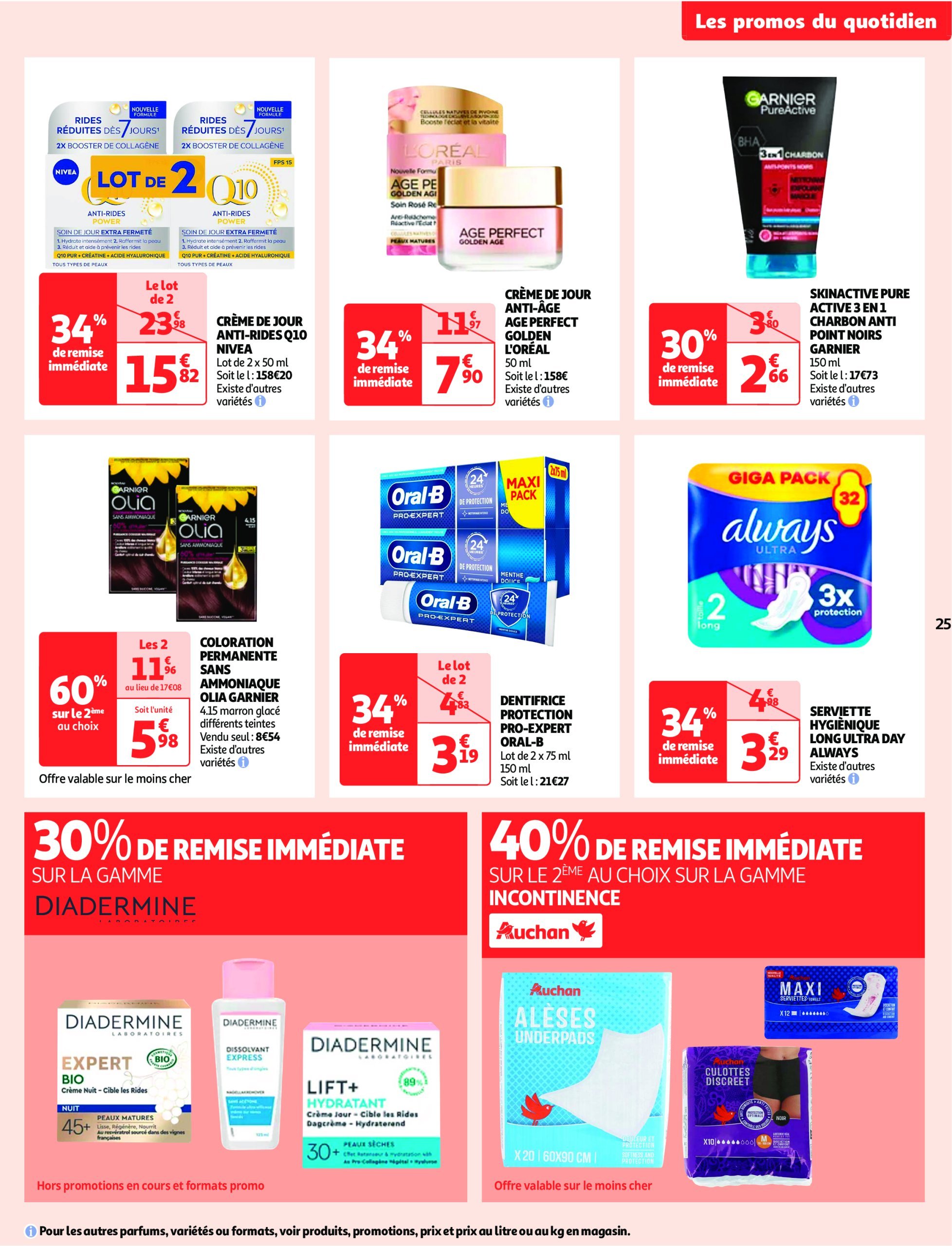 auchan - Catalogue Auchan supermarché - C'est parti pour une année moins chère sans votre super valable dès 14/01 - 25/01 - page: 25