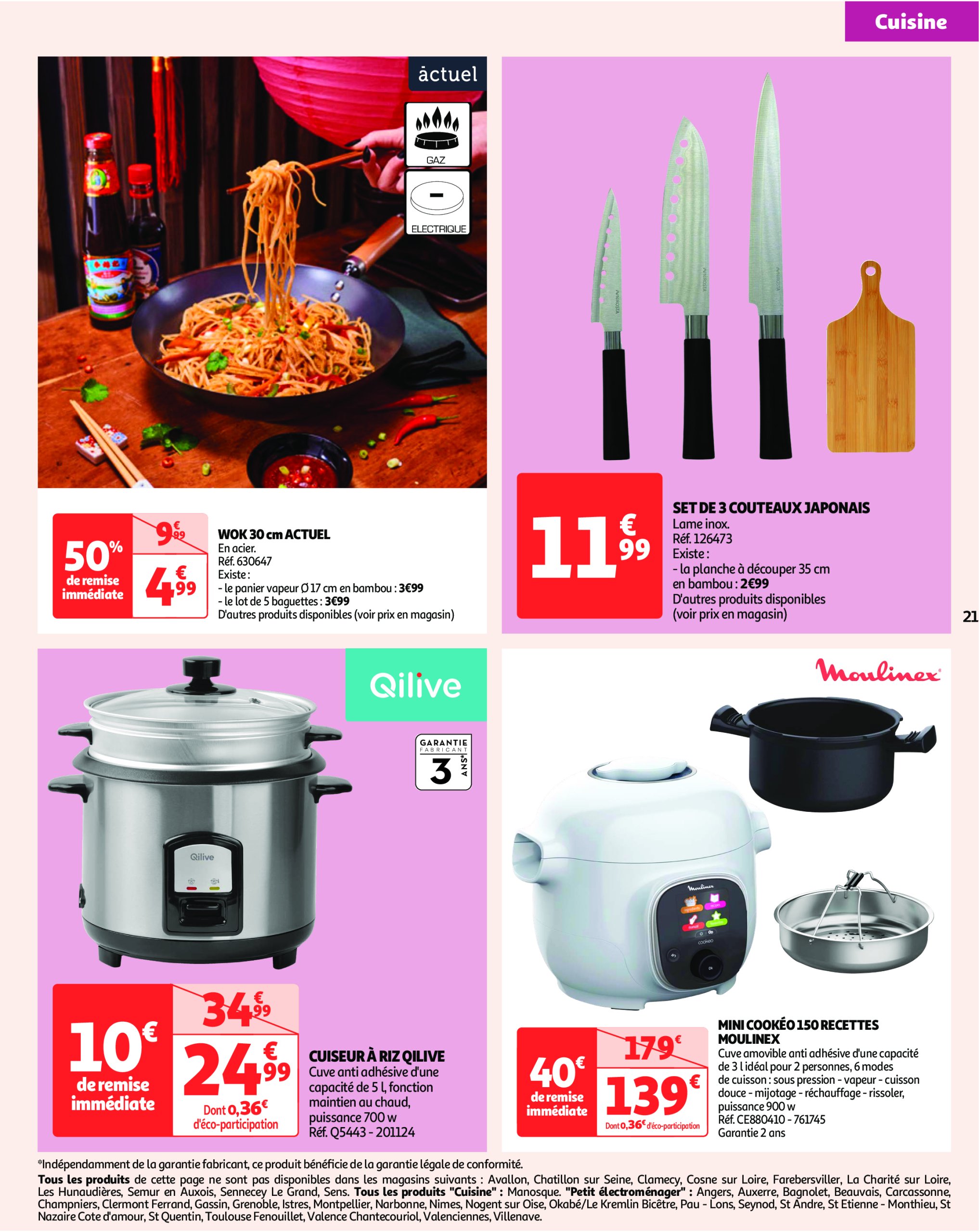 auchan - Catalogue Auchan - On peut aller très loin avec des prix bas valable dès 14/01 - 29/01 - page: 21