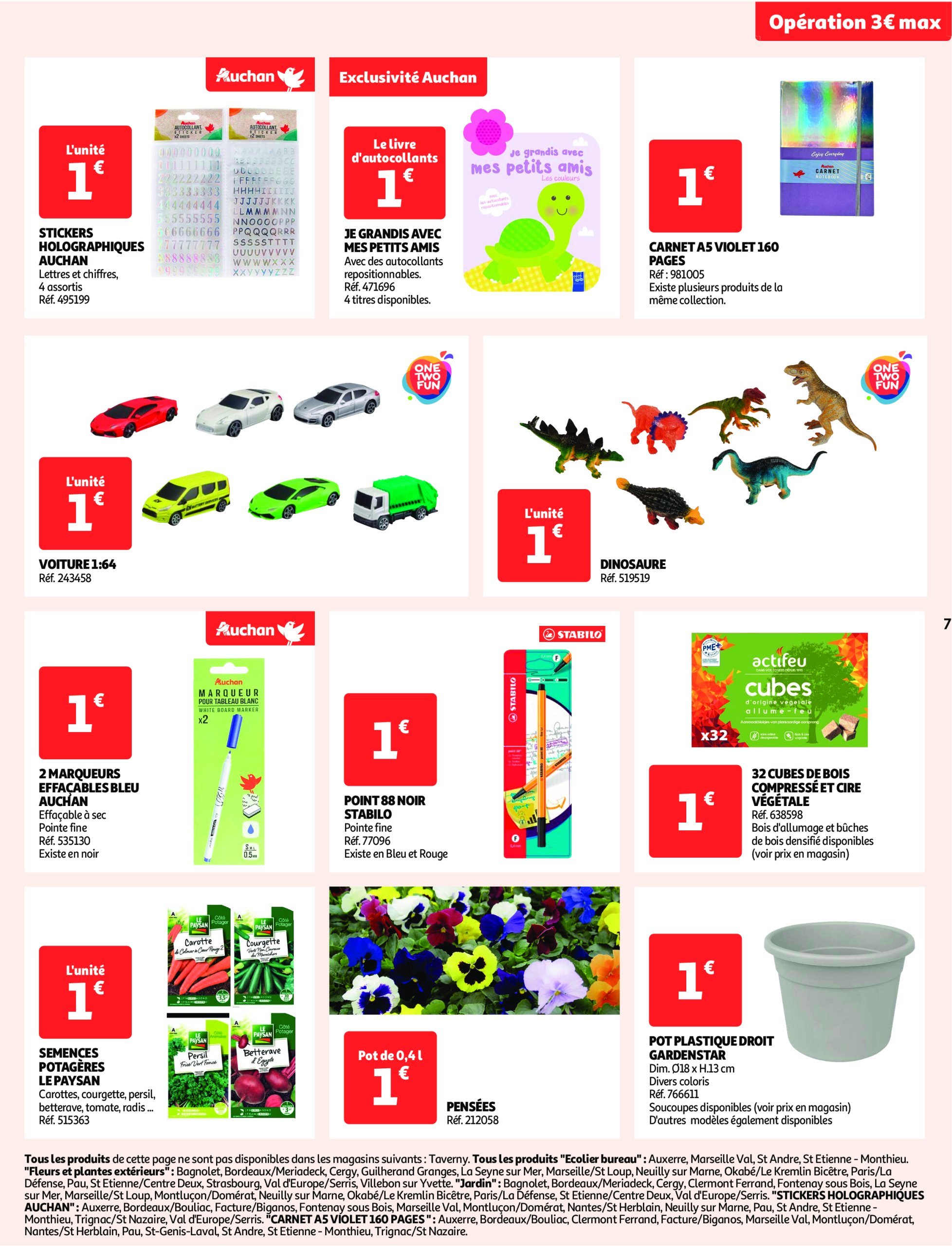 auchan - Catalogue Auchan - C'est parti pour une année moins chère valable dès 14/01 - 26/01 - page: 7