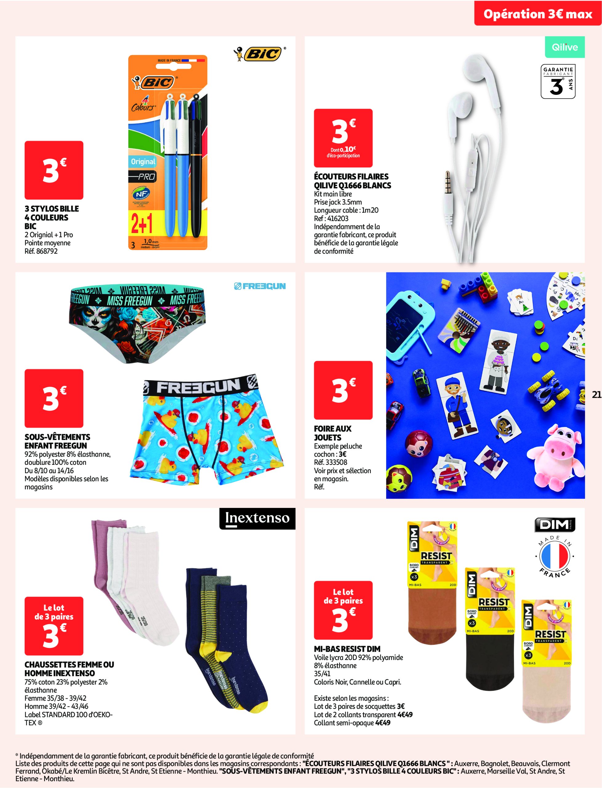 auchan - Catalogue Auchan - C'est parti pour une année moins chère valable dès 14/01 - 26/01 - page: 21