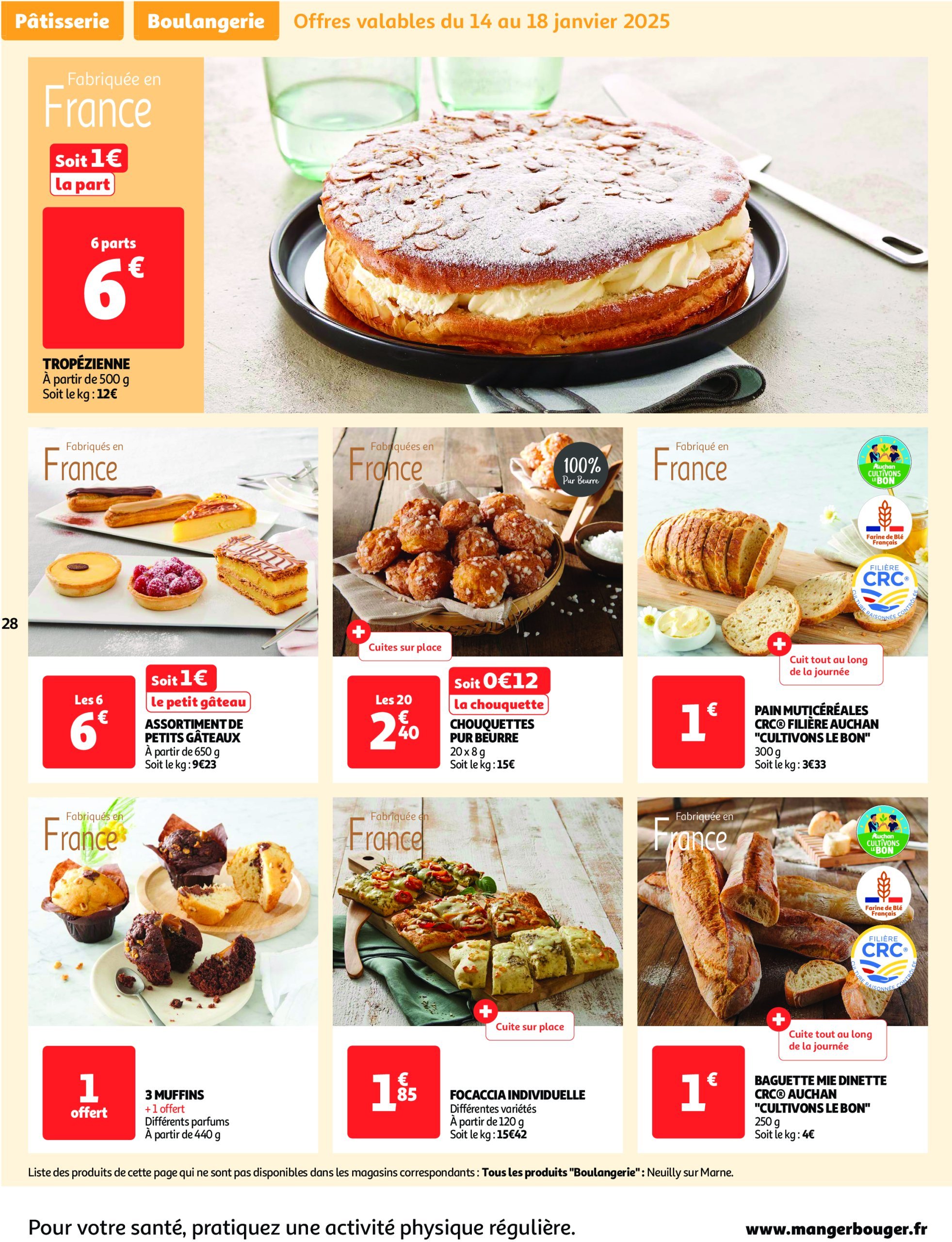 auchan - Catalogue Auchan - C'est parti pour une année moins chère valable dès 14/01 - 26/01 - page: 28