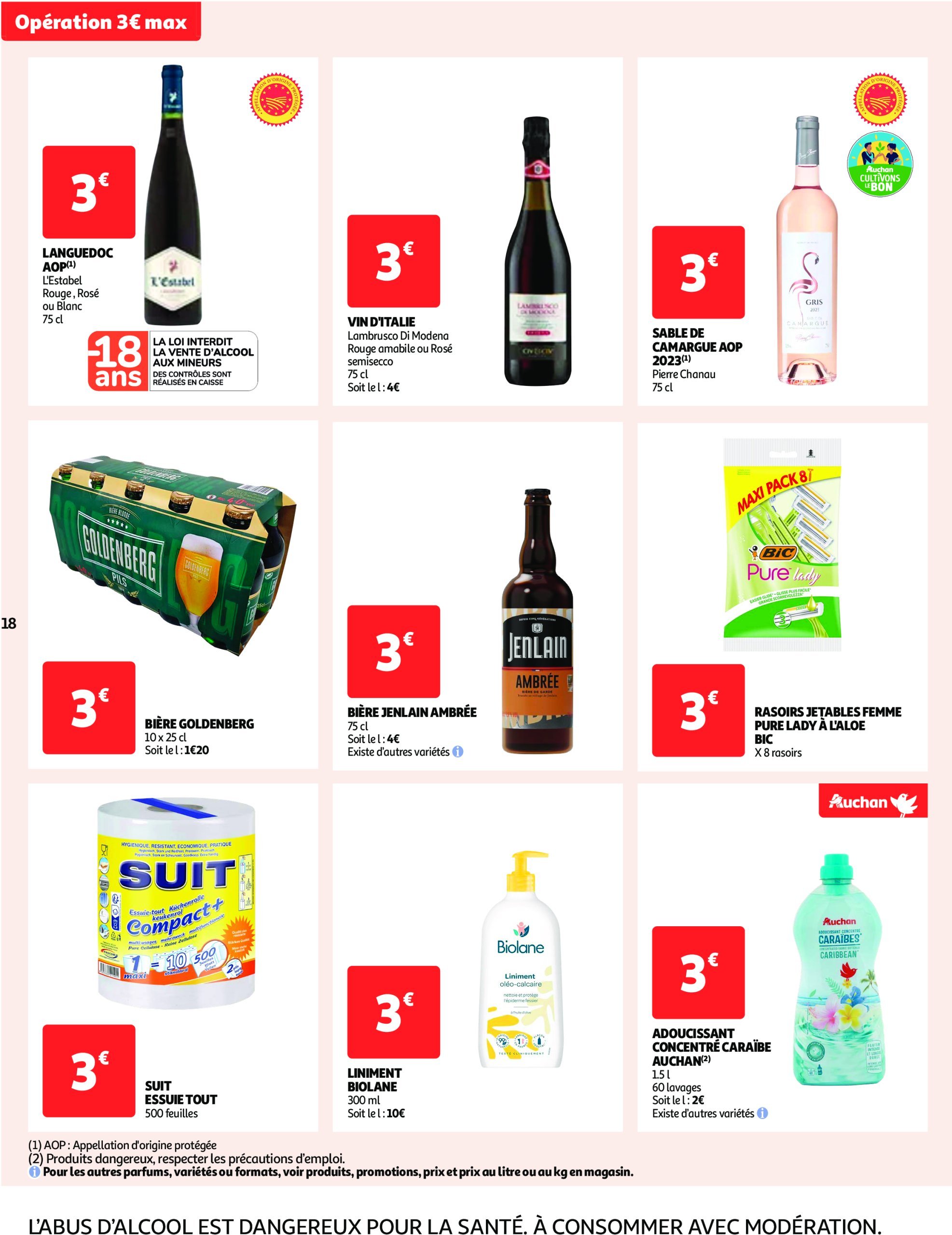 auchan - Catalogue Auchan - C'est parti pour une année moins chère valable dès 14/01 - 26/01 - page: 18