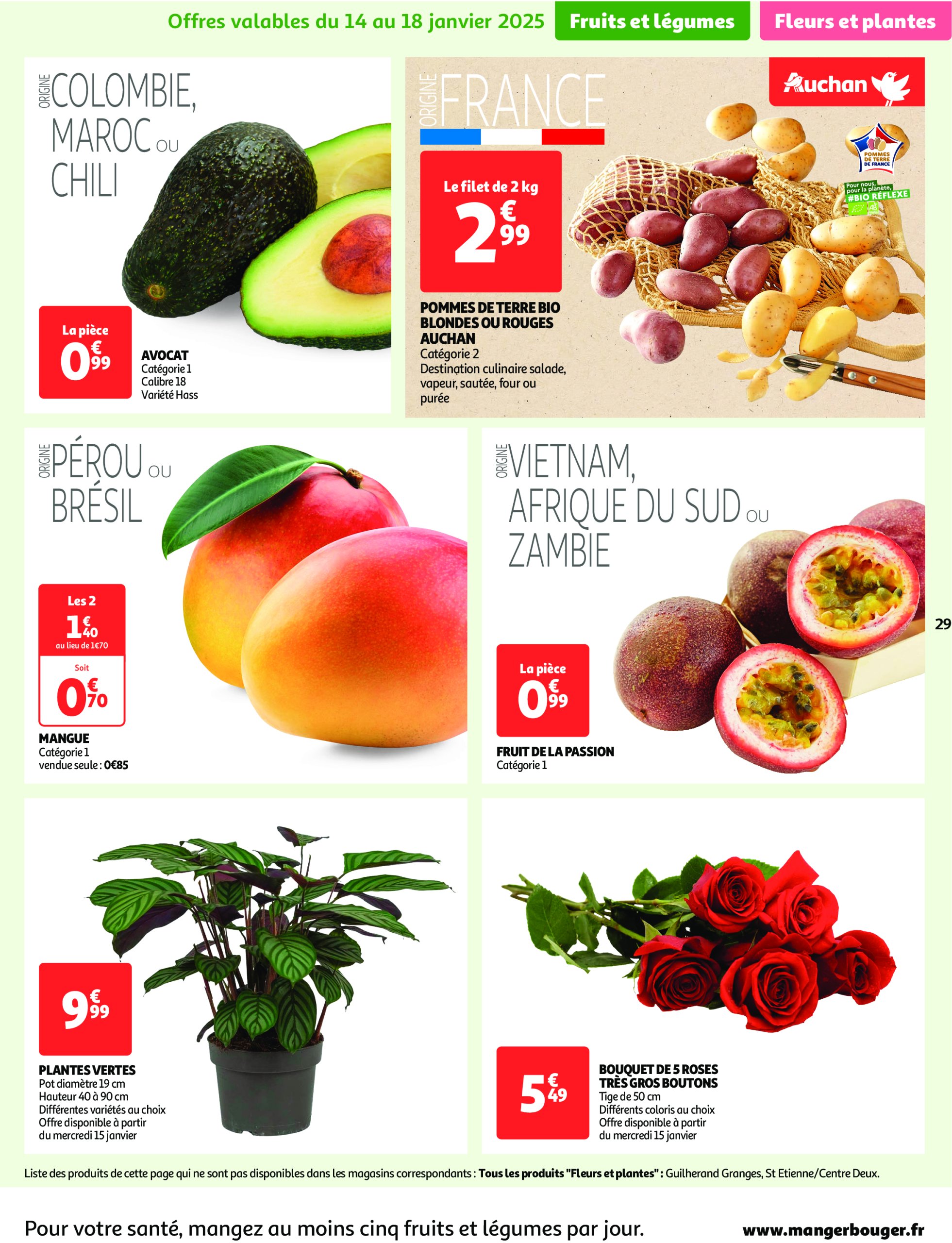 auchan - Catalogue Auchan - C'est parti pour une année moins chère valable dès 14/01 - 26/01 - page: 29