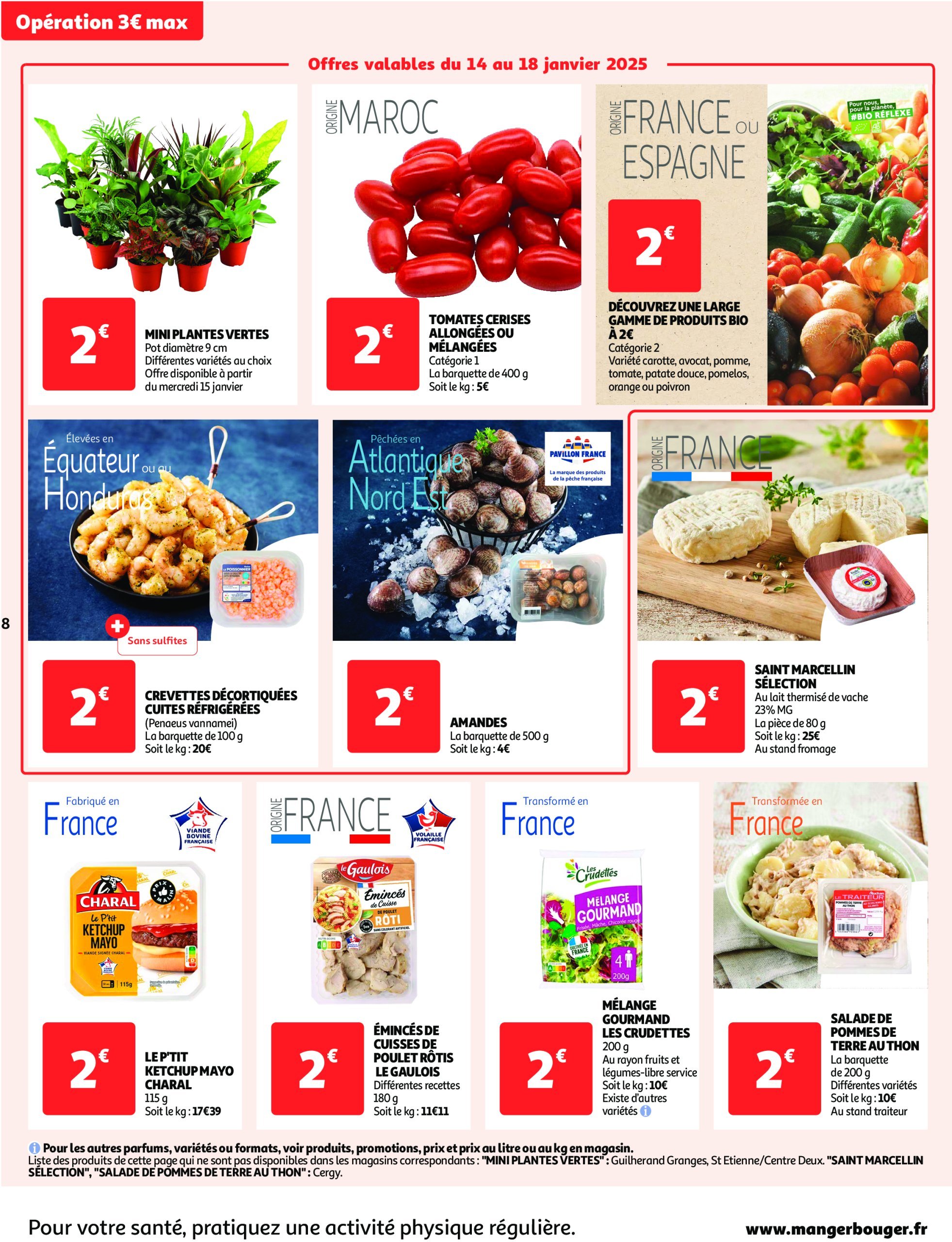 auchan - Catalogue Auchan - C'est parti pour une année moins chère valable dès 14/01 - 26/01 - page: 8