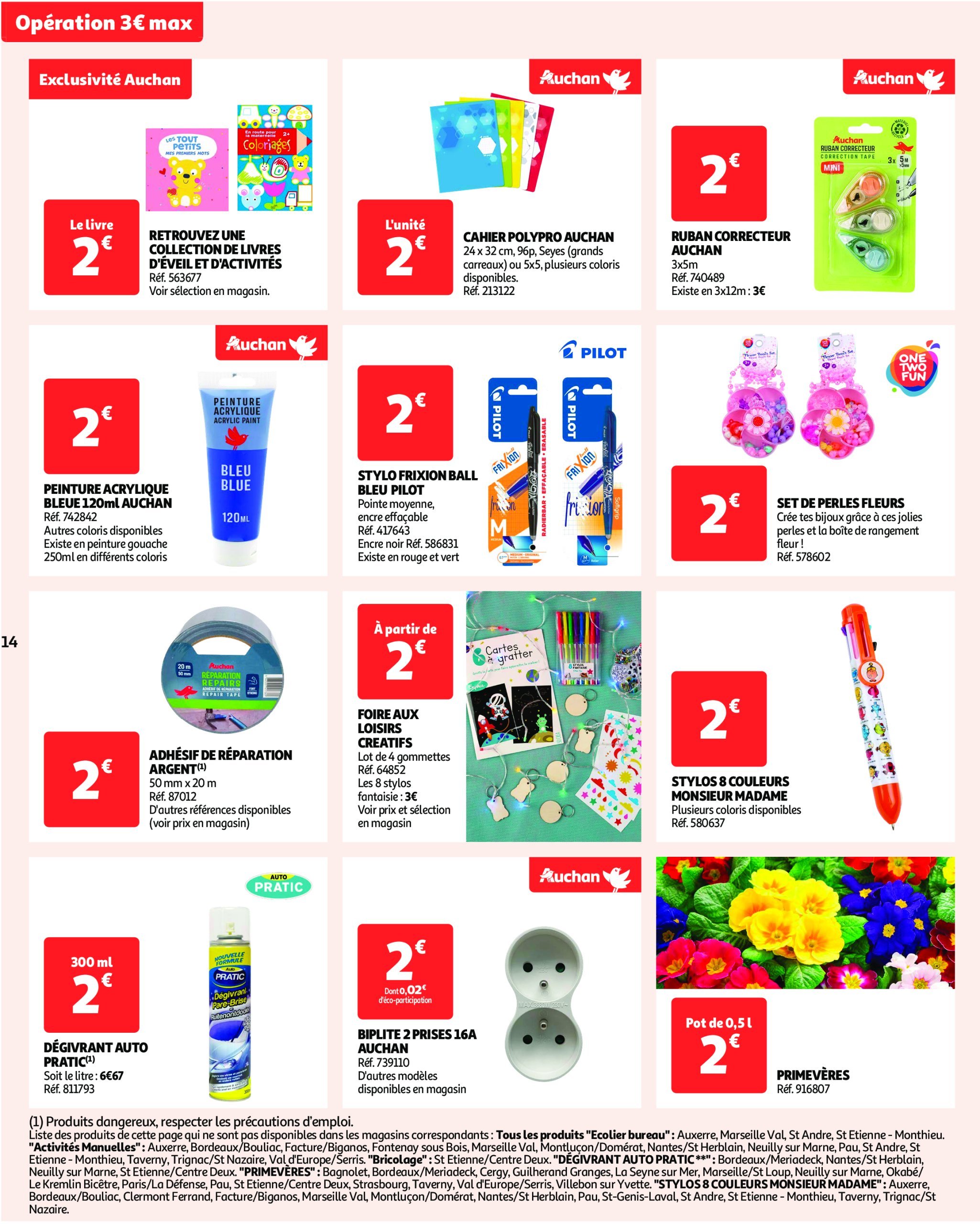 auchan - Catalogue Auchan - C'est parti pour une année moins chère valable dès 14/01 - 26/01 - page: 14