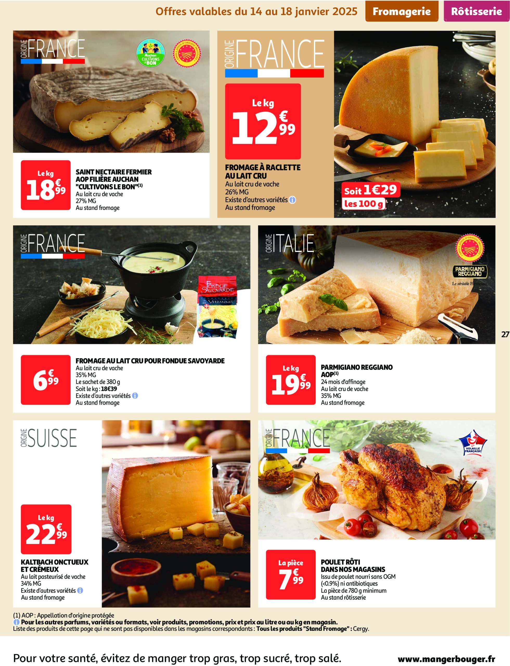 auchan - Catalogue Auchan - C'est parti pour une année moins chère valable dès 14/01 - 26/01 - page: 27