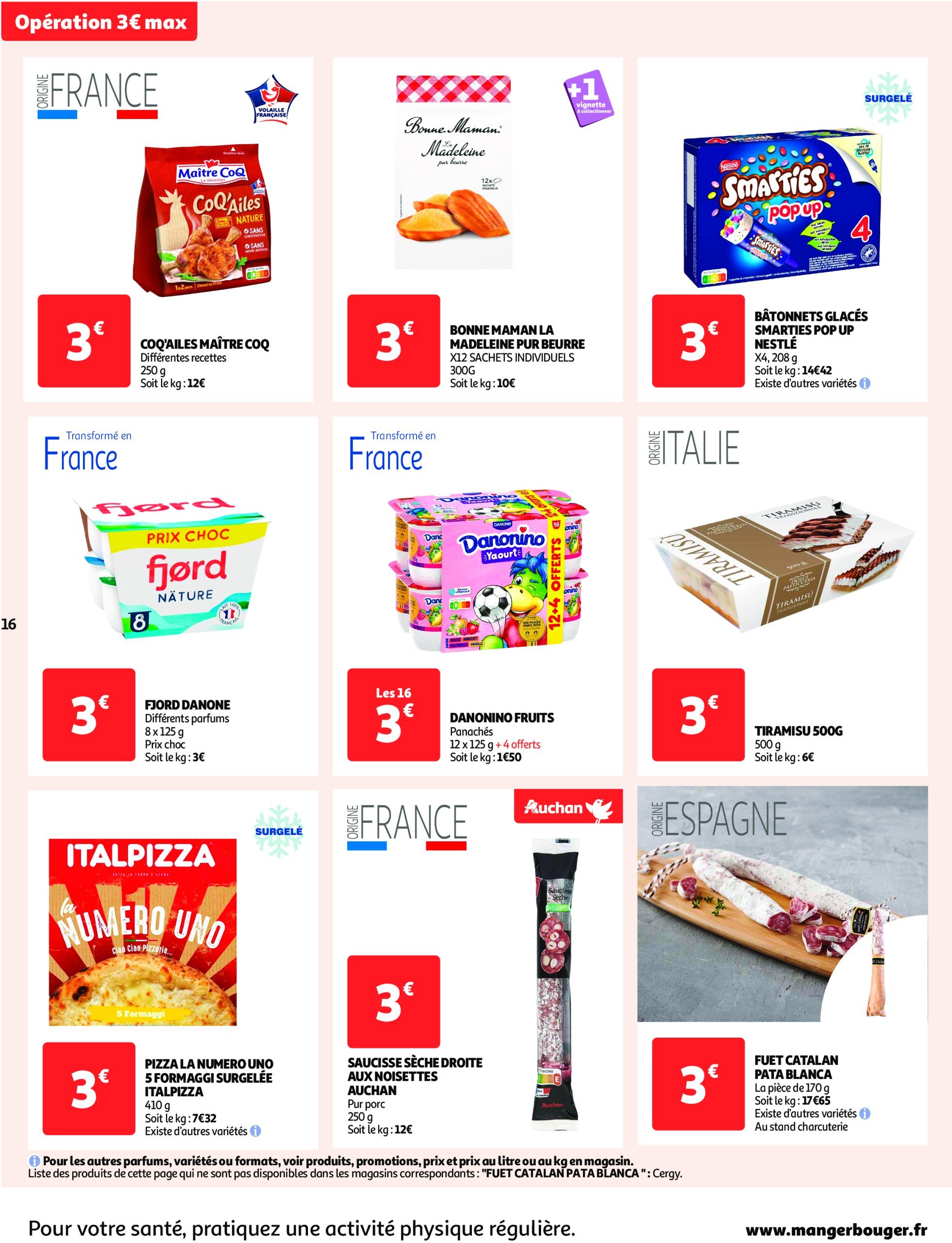 auchan - Catalogue Auchan - C'est parti pour une année moins chère valable dès 14/01 - 26/01 - page: 16