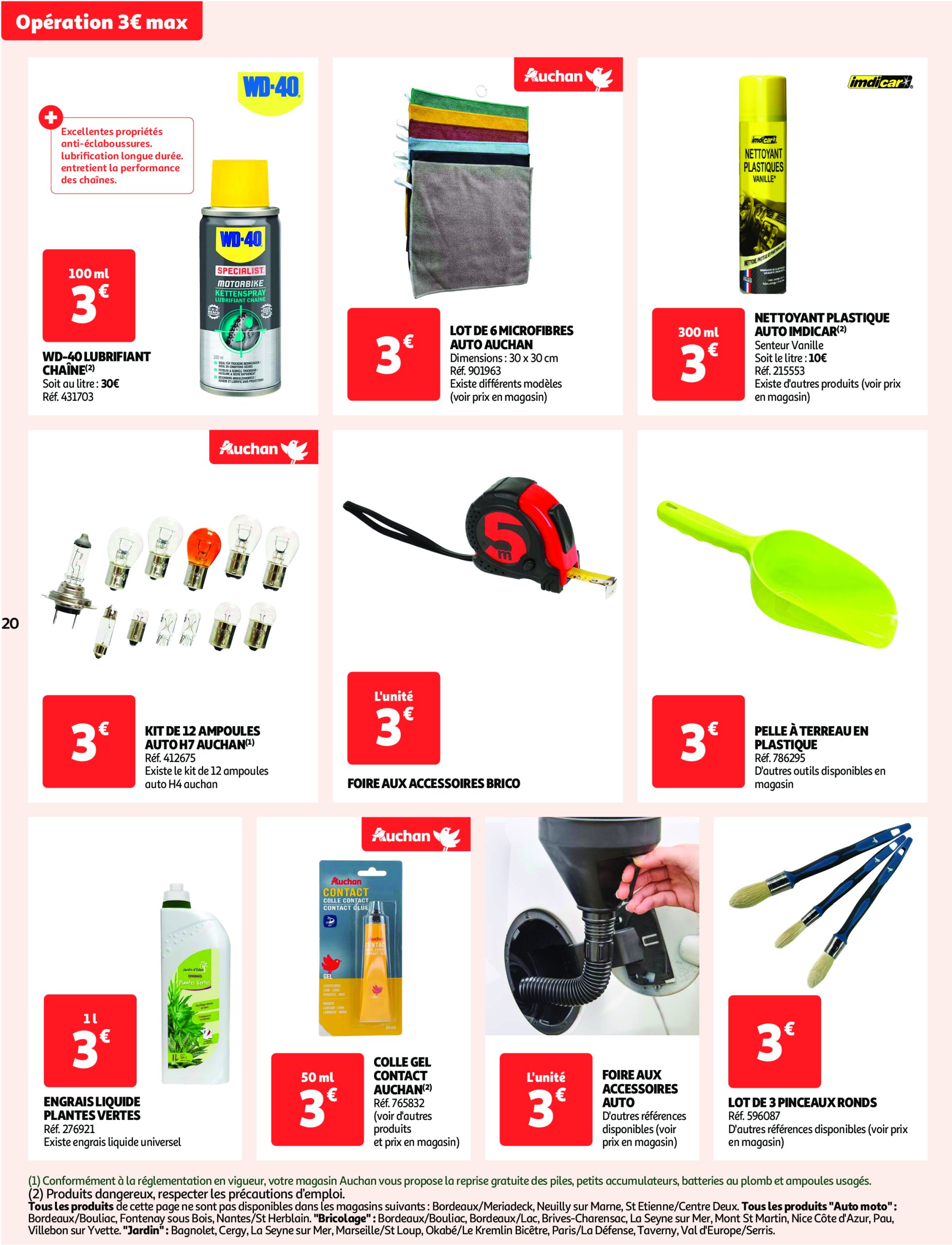 auchan - Catalogue Auchan - C'est parti pour une année moins chère valable dès 14/01 - 26/01 - page: 20