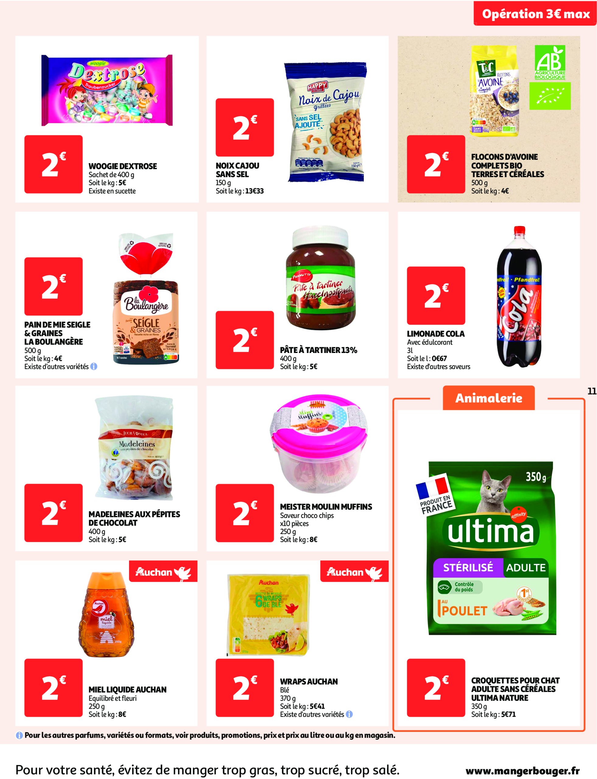 auchan - Catalogue Auchan - C'est parti pour une année moins chère valable dès 14/01 - 26/01 - page: 11