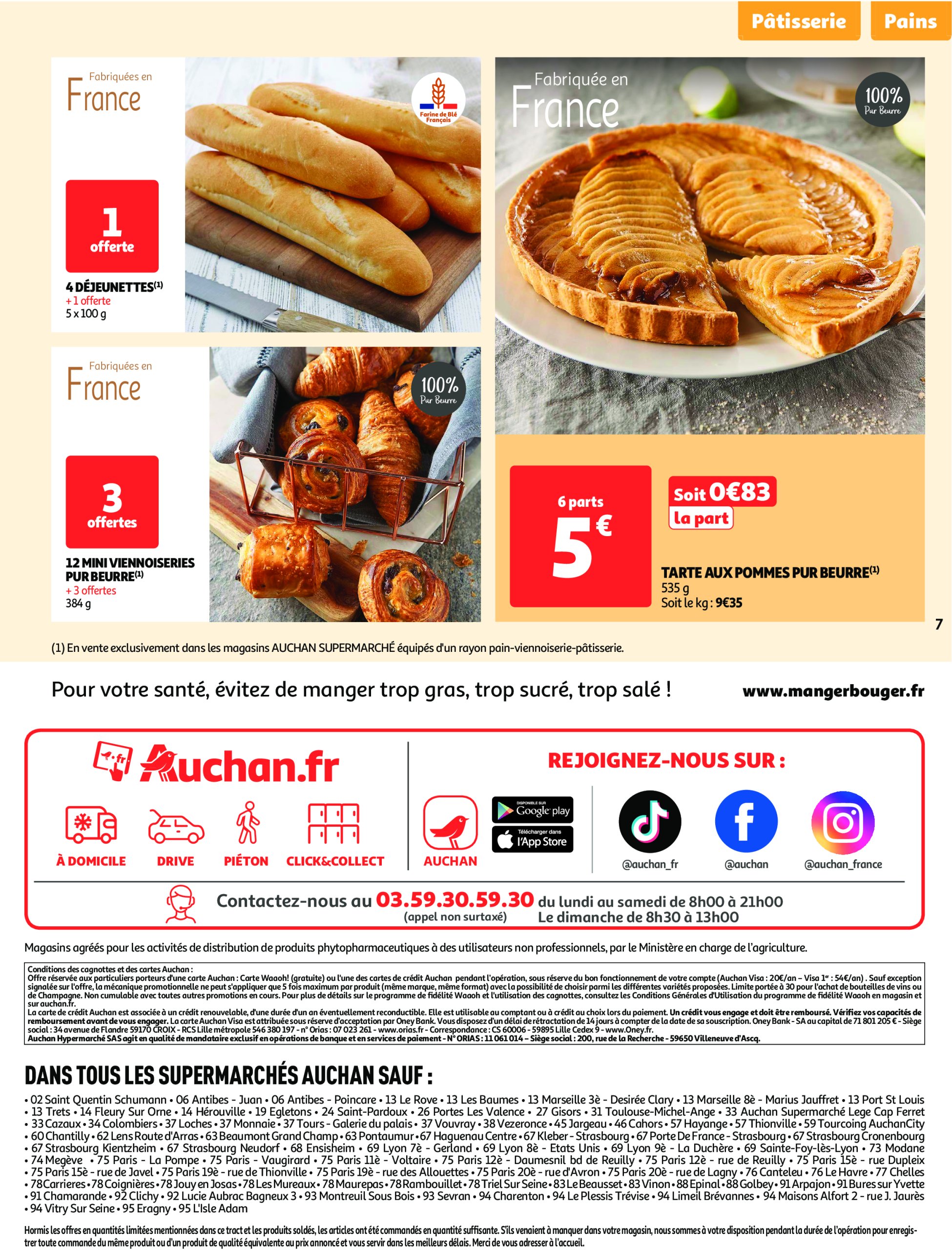 auchan - Catalogue Auchan supermarché - Le frais, le bon moins cher valable dès 21/01 - 25/01 - page: 7