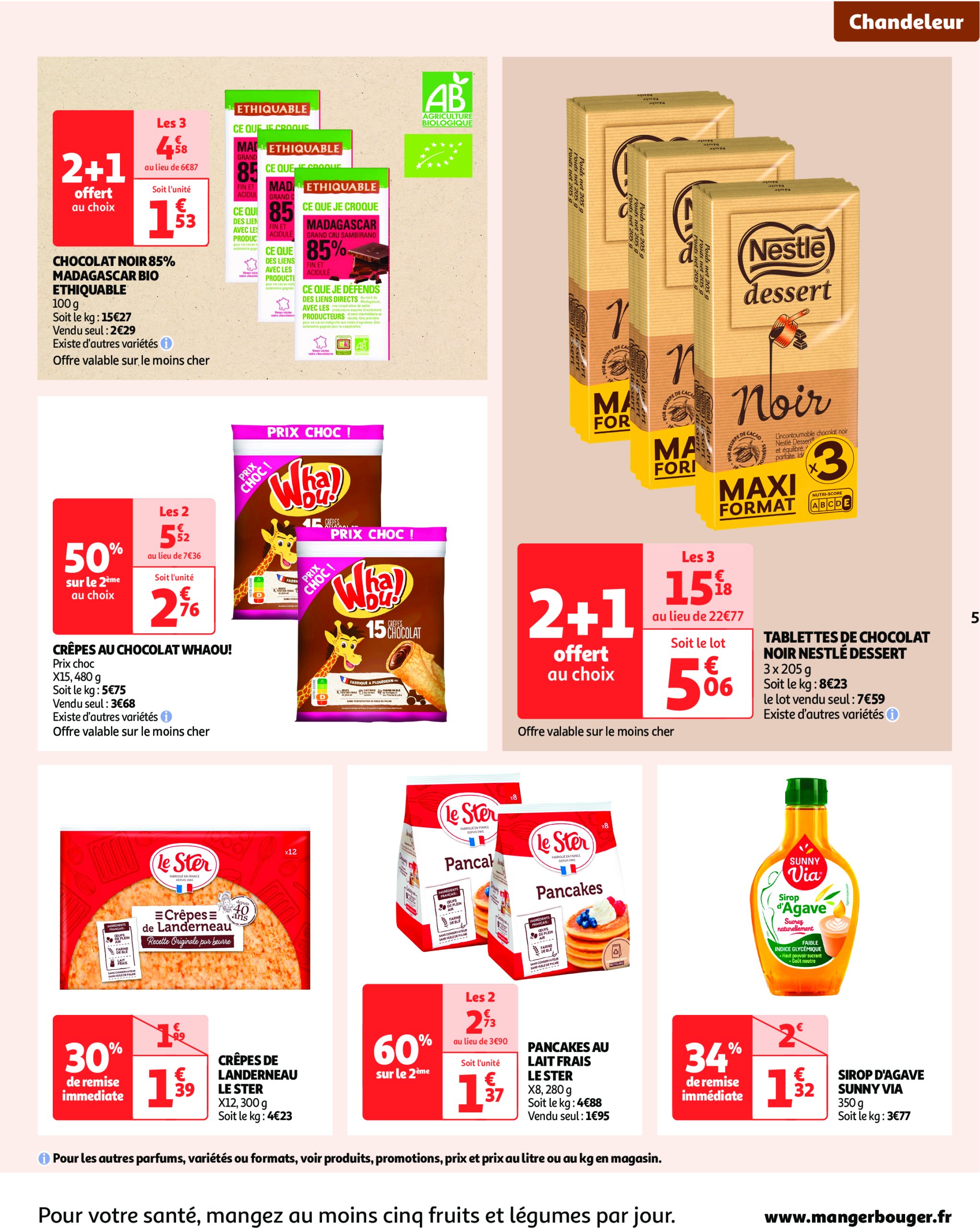 auchan - Catalogue Auchan - C'est parti pour la chandeleur valable dès 21/01 - 02/02 - page: 5