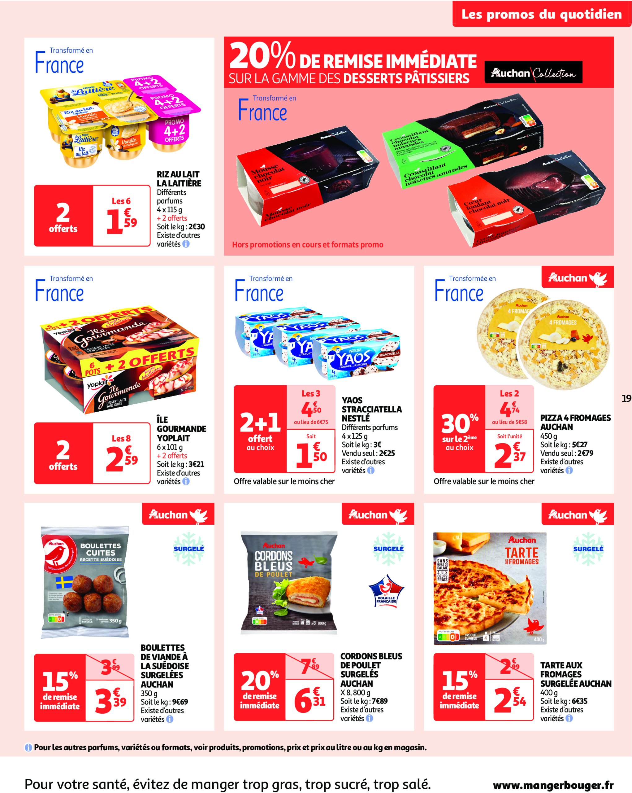 auchan - Catalogue Auchan - C'est parti pour la chandeleur valable dès 21/01 - 02/02 - page: 19