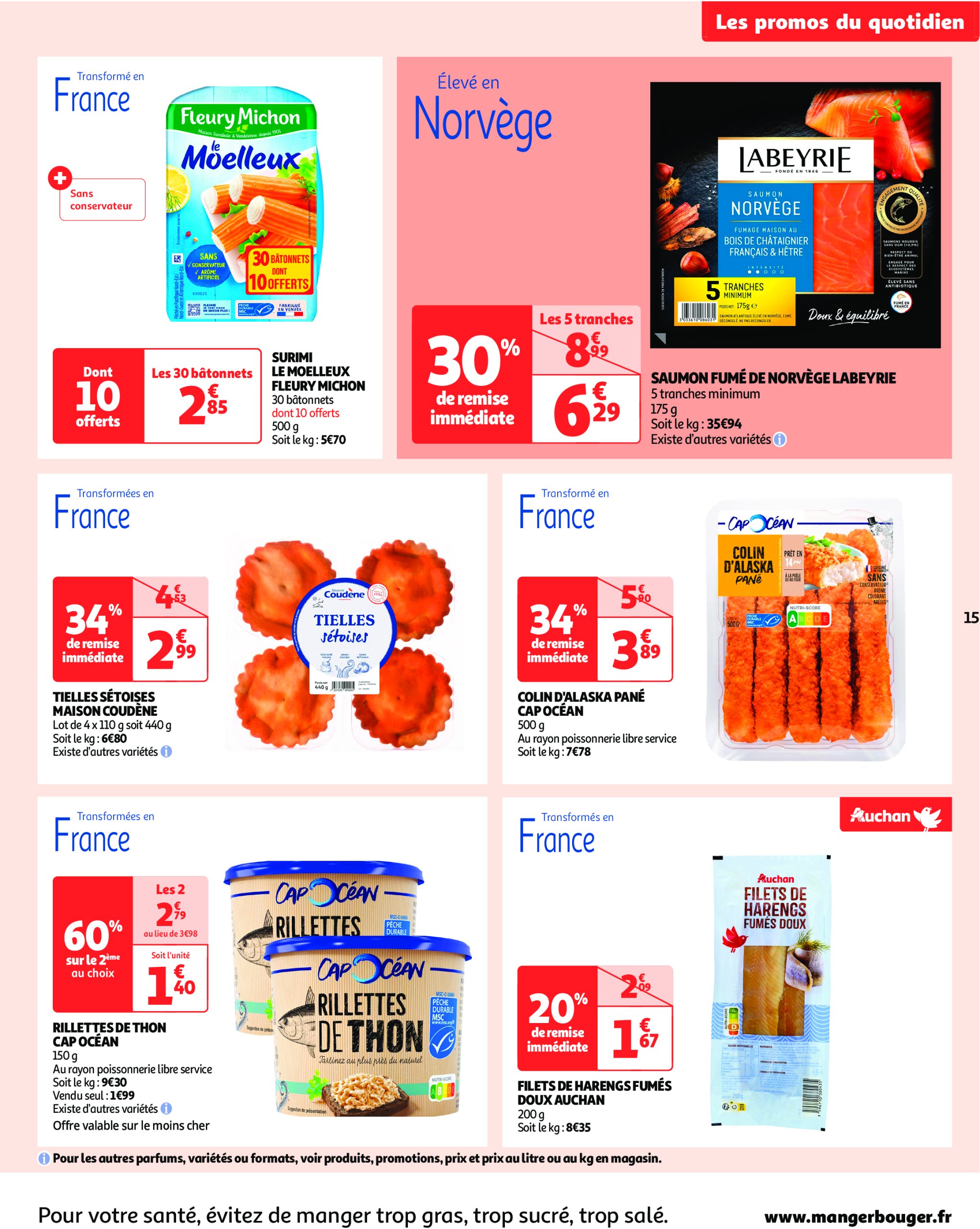 auchan - Catalogue Auchan - C'est parti pour la chandeleur valable dès 21/01 - 02/02 - page: 15