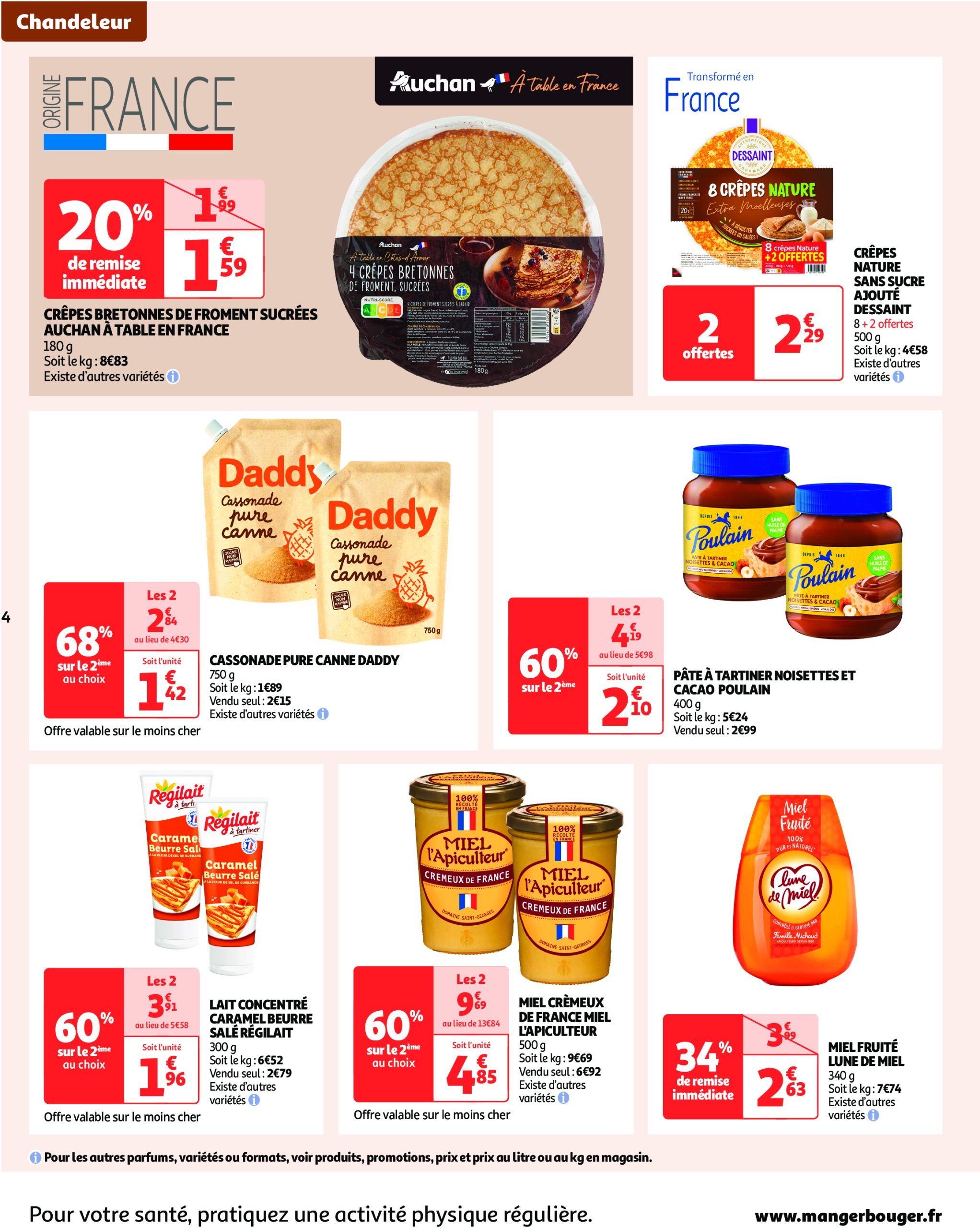 auchan - Catalogue Auchan - C'est parti pour la chandeleur valable dès 21/01 - 02/02 - page: 4