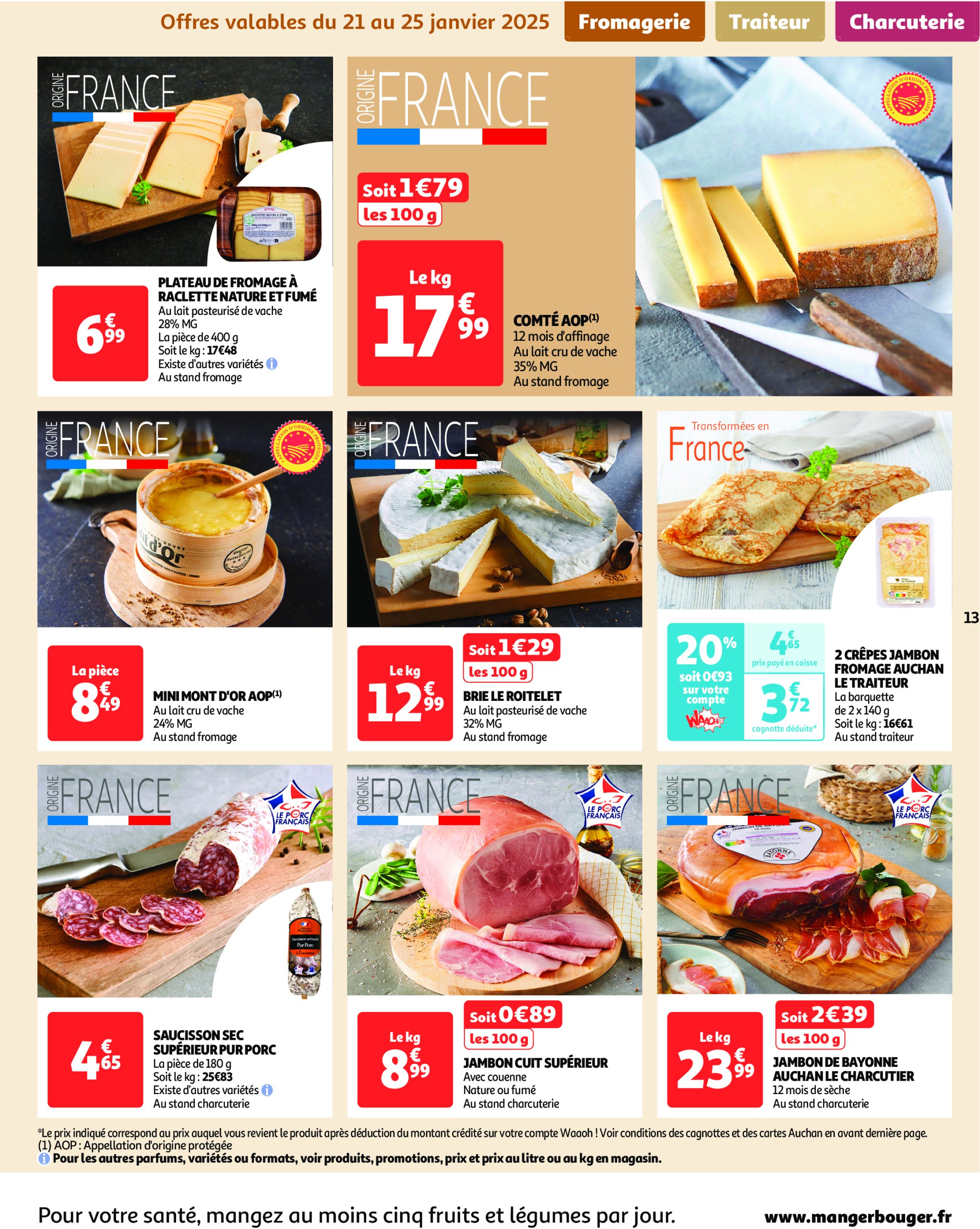 auchan - Catalogue Auchan - C'est parti pour la chandeleur valable dès 21/01 - 02/02 - page: 13