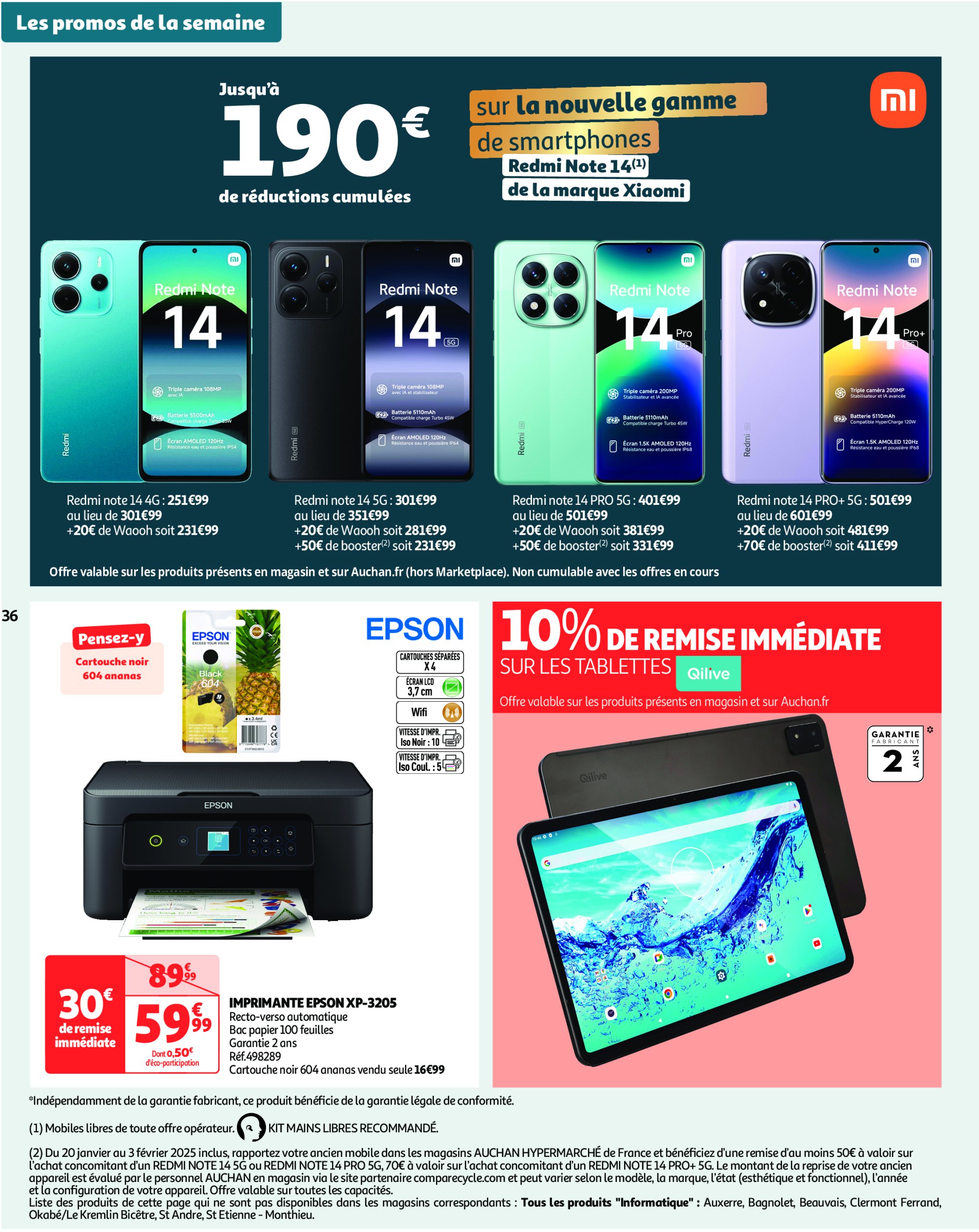 auchan - Catalogue Auchan - C'est parti pour la chandeleur valable dès 21/01 - 02/02 - page: 36