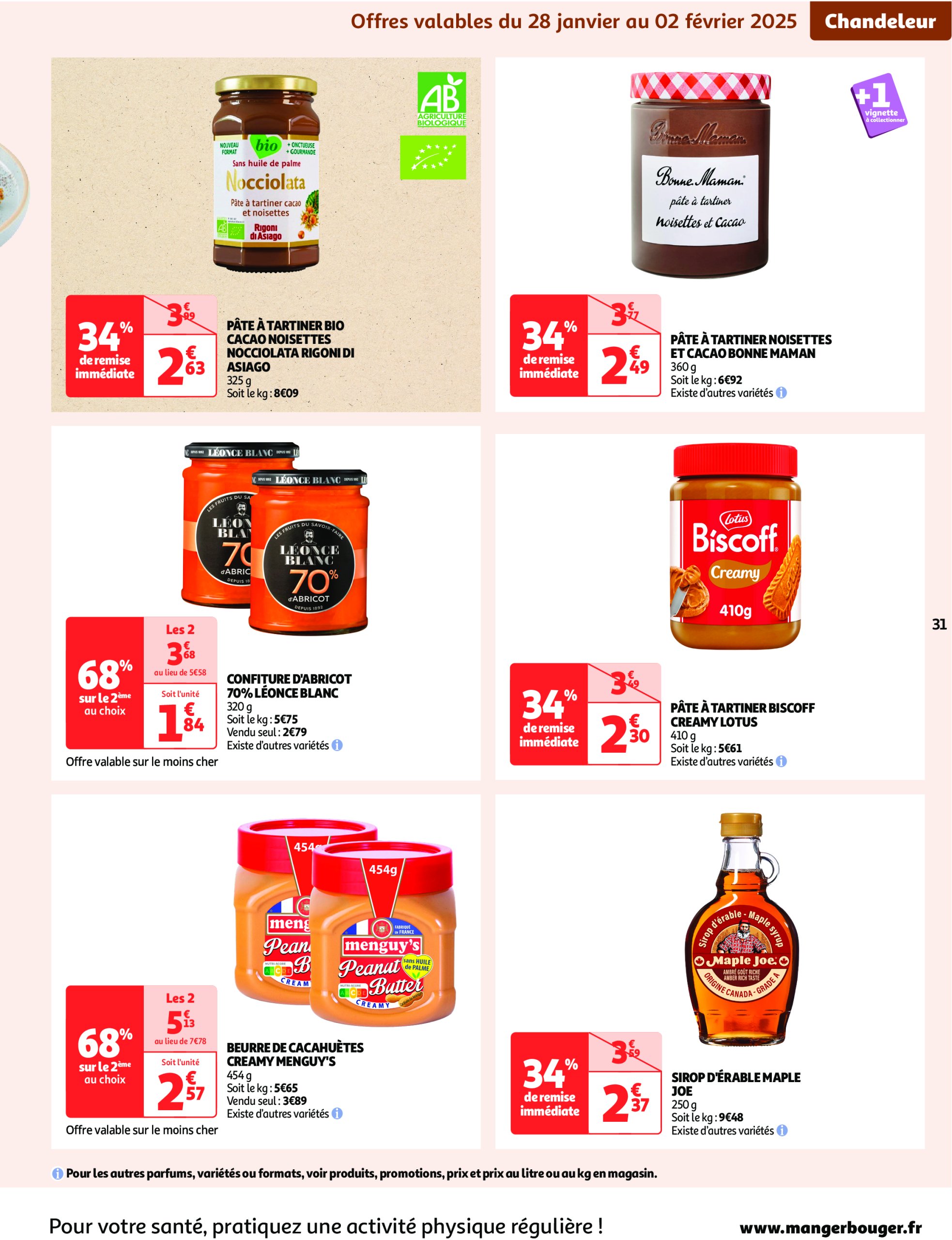 auchan - Catalogue Auchan supermarché - Des prix aussi bas, c'est le Top dans votre super valable dès 28/01 - 08/02 - page: 31