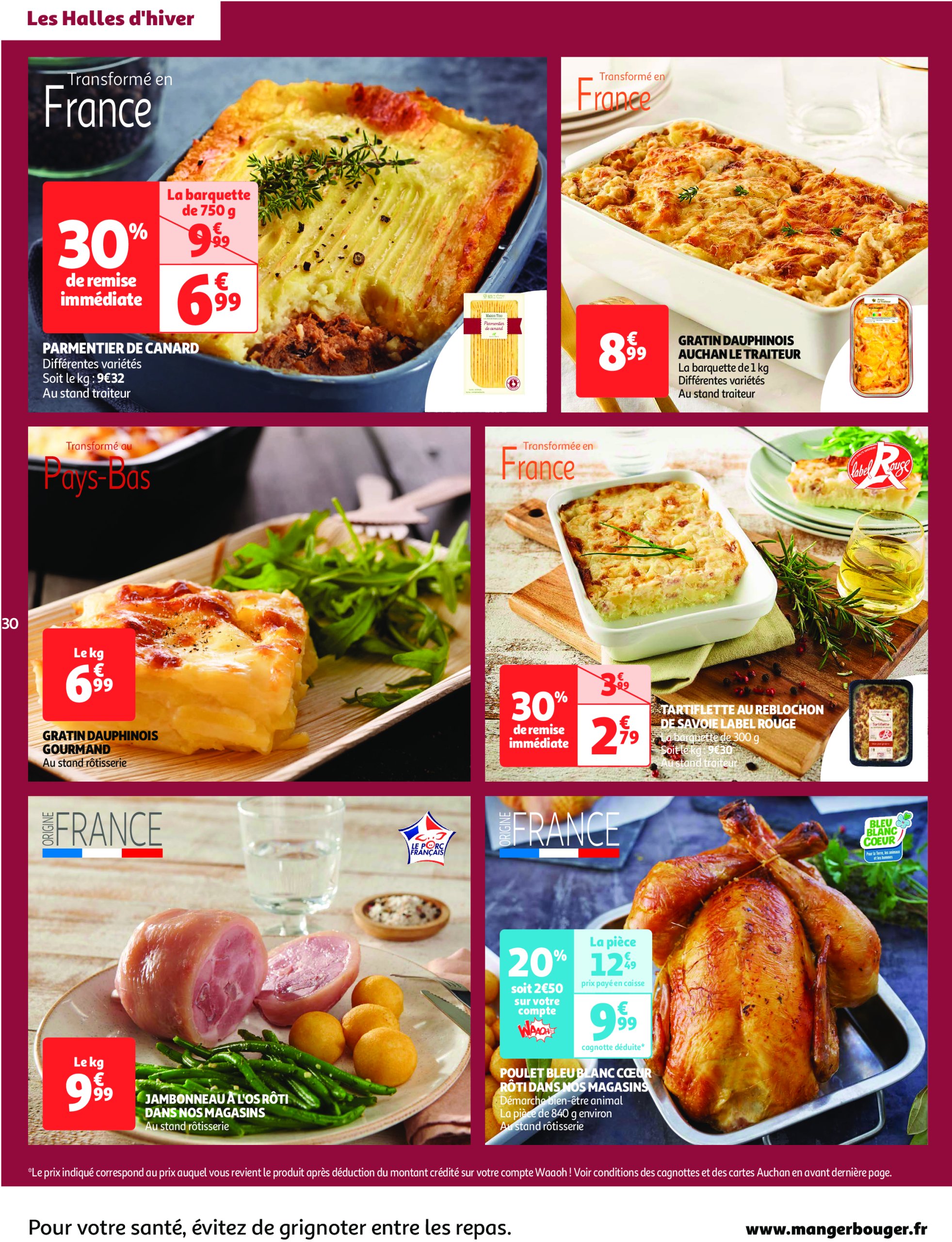 auchan - Catalogue Auchan - Des prix aussi bas, c'est le Top valable dès 28/01 - 09/02 - page: 30