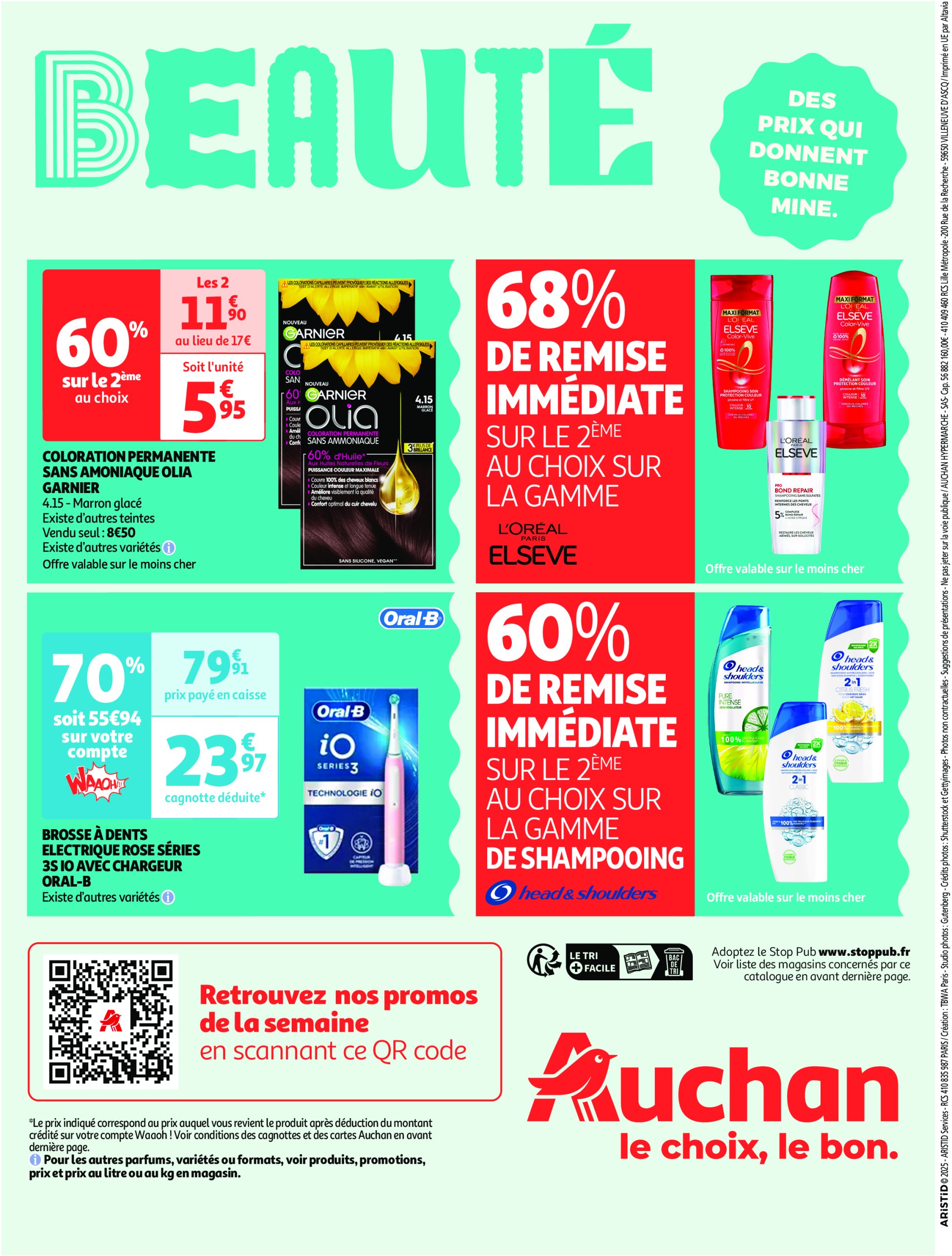 auchan - Catalogue Auchan - Des prix aussi bas, c'est le Top valable dès 28/01 - 09/02 - page: 44