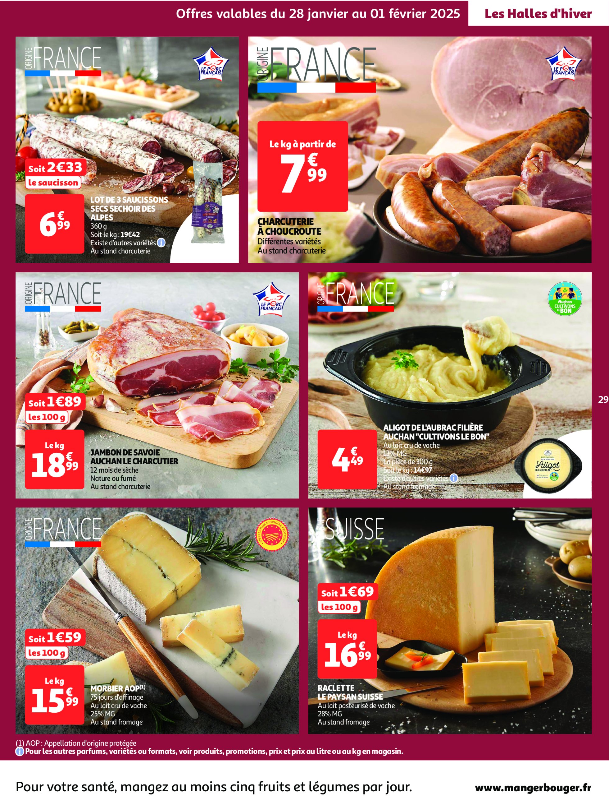 auchan - Catalogue Auchan - Des prix aussi bas, c'est le Top valable dès 28/01 - 09/02 - page: 29