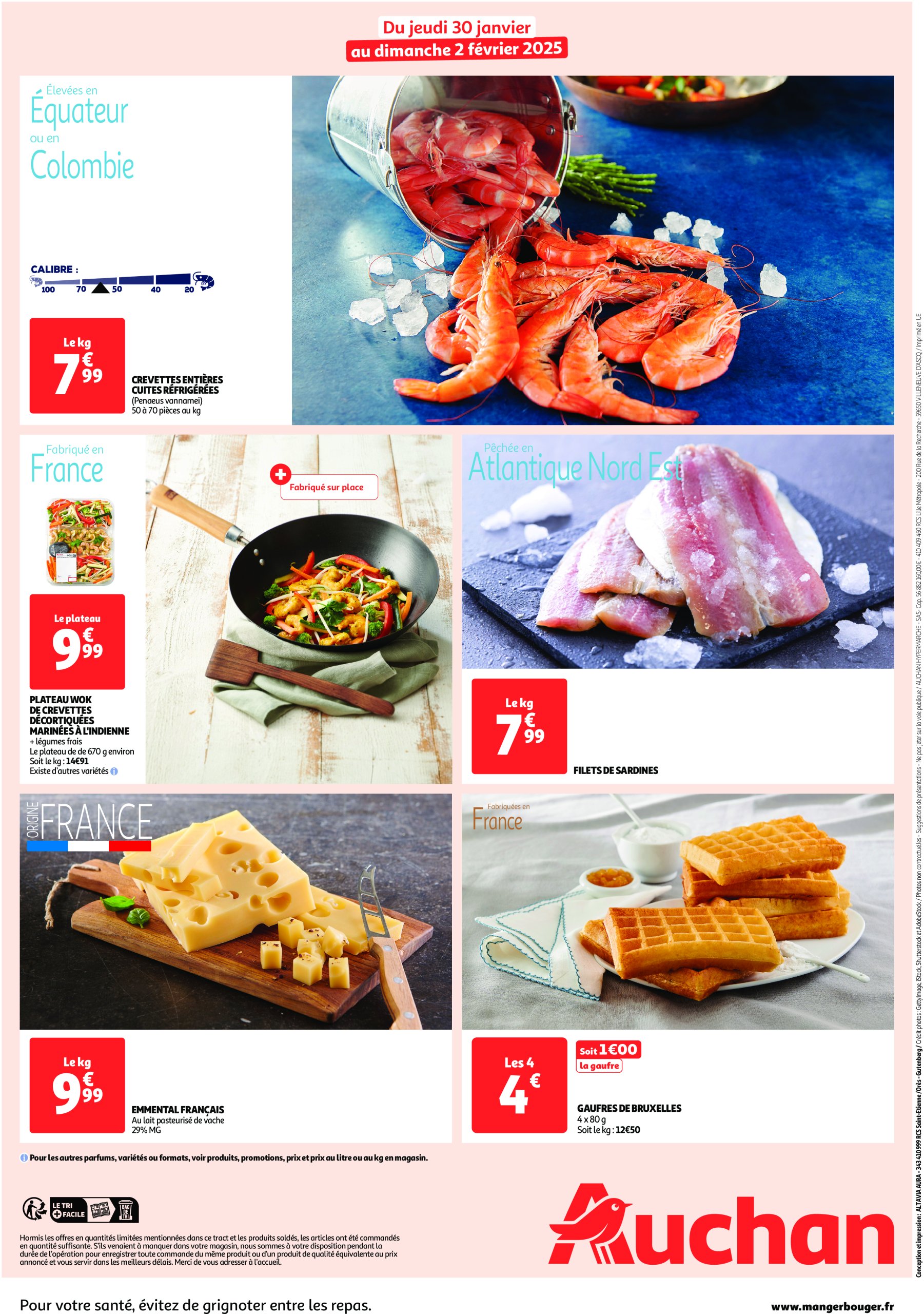 auchan - Catalogue Auchan - Les bons plans du week-end dans votre hyper ! valable dès 30/01 - 02/02 - page: 2