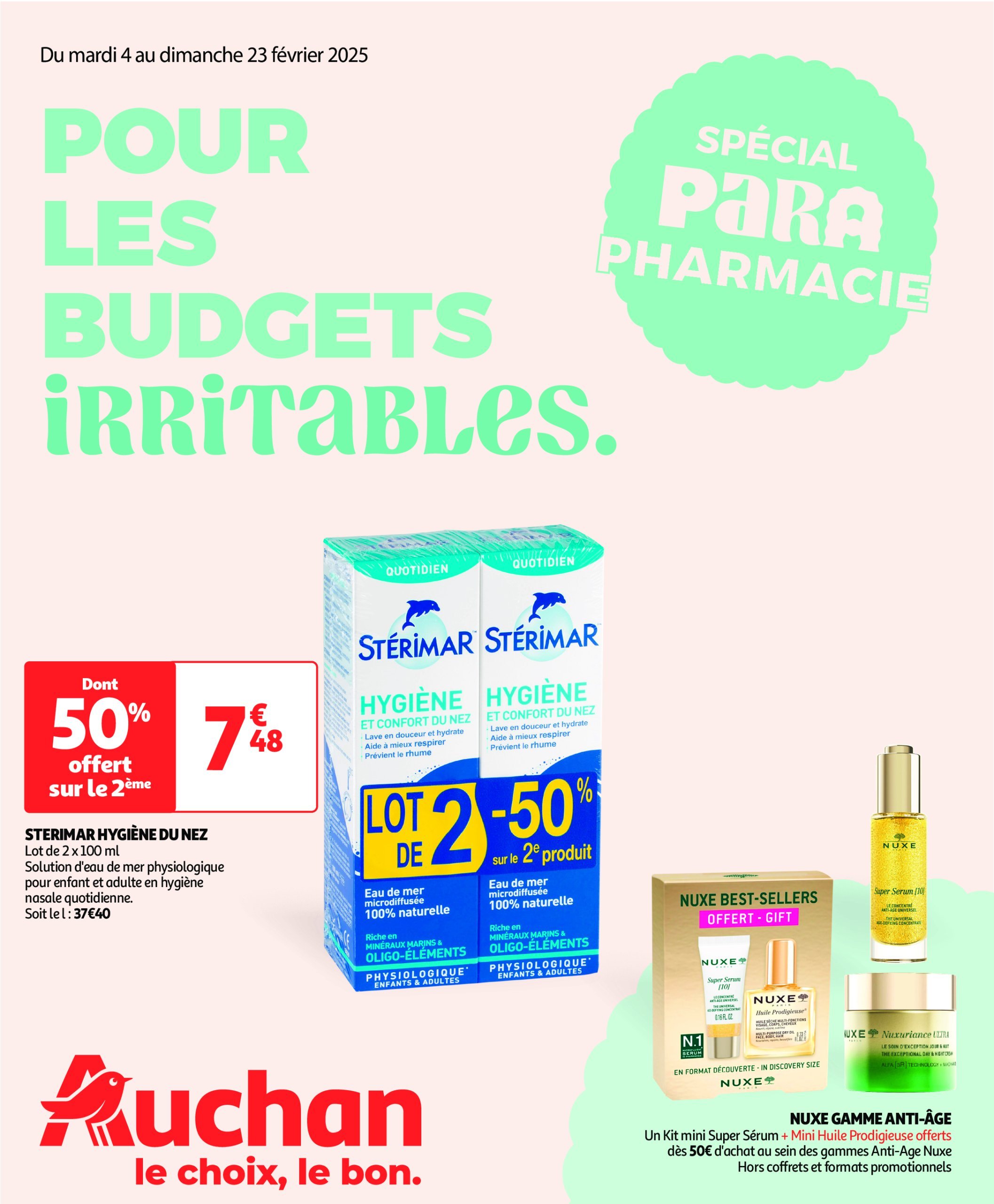 auchan - Catalogue Auchan - Prenez soin de vous cet hiver valable dès 04/02 - 23/02