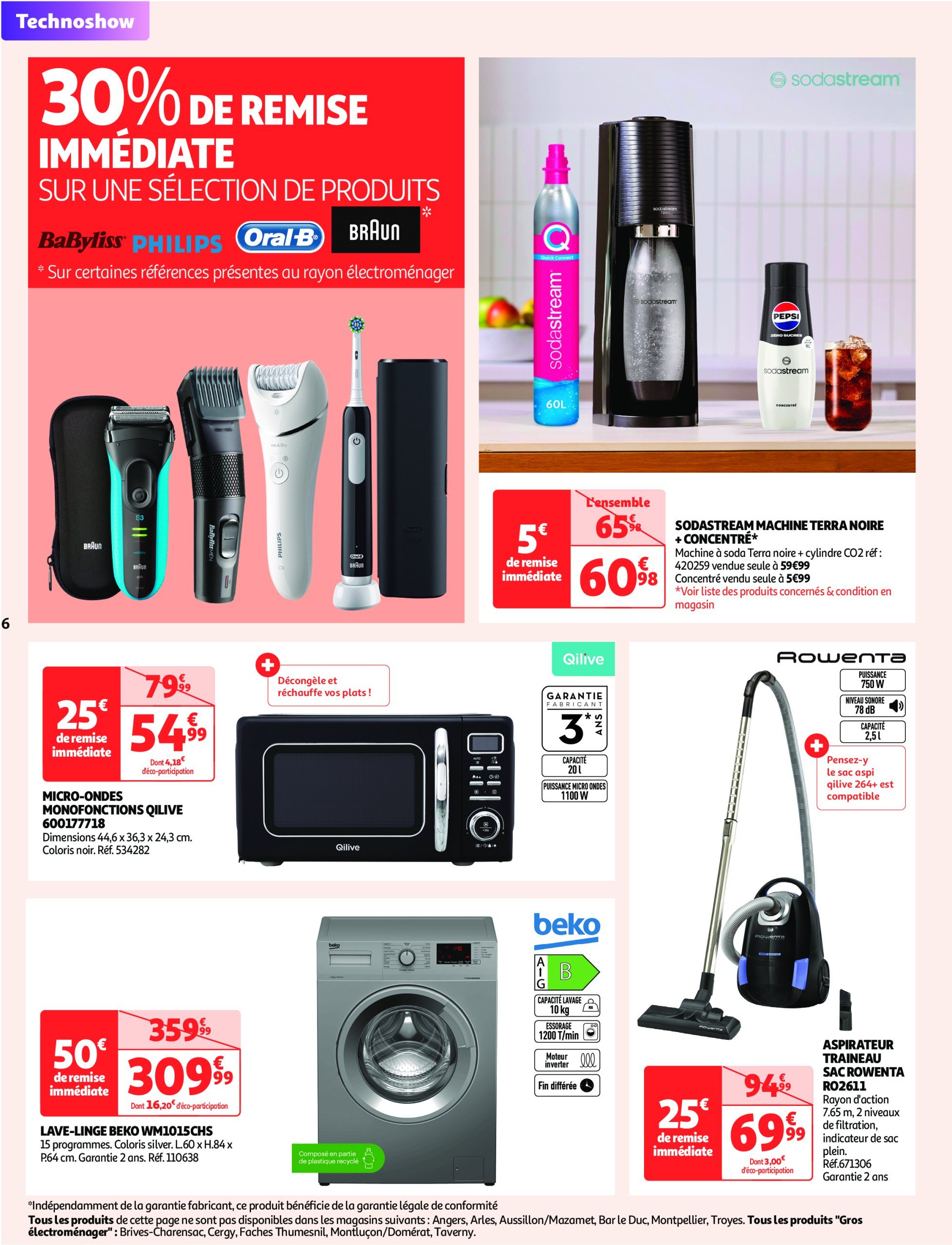 auchan - Catalogue Auchan - Technoshow : Le plus branché, ça reste le prix valable dès 04/02 - 16/02 - page: 6