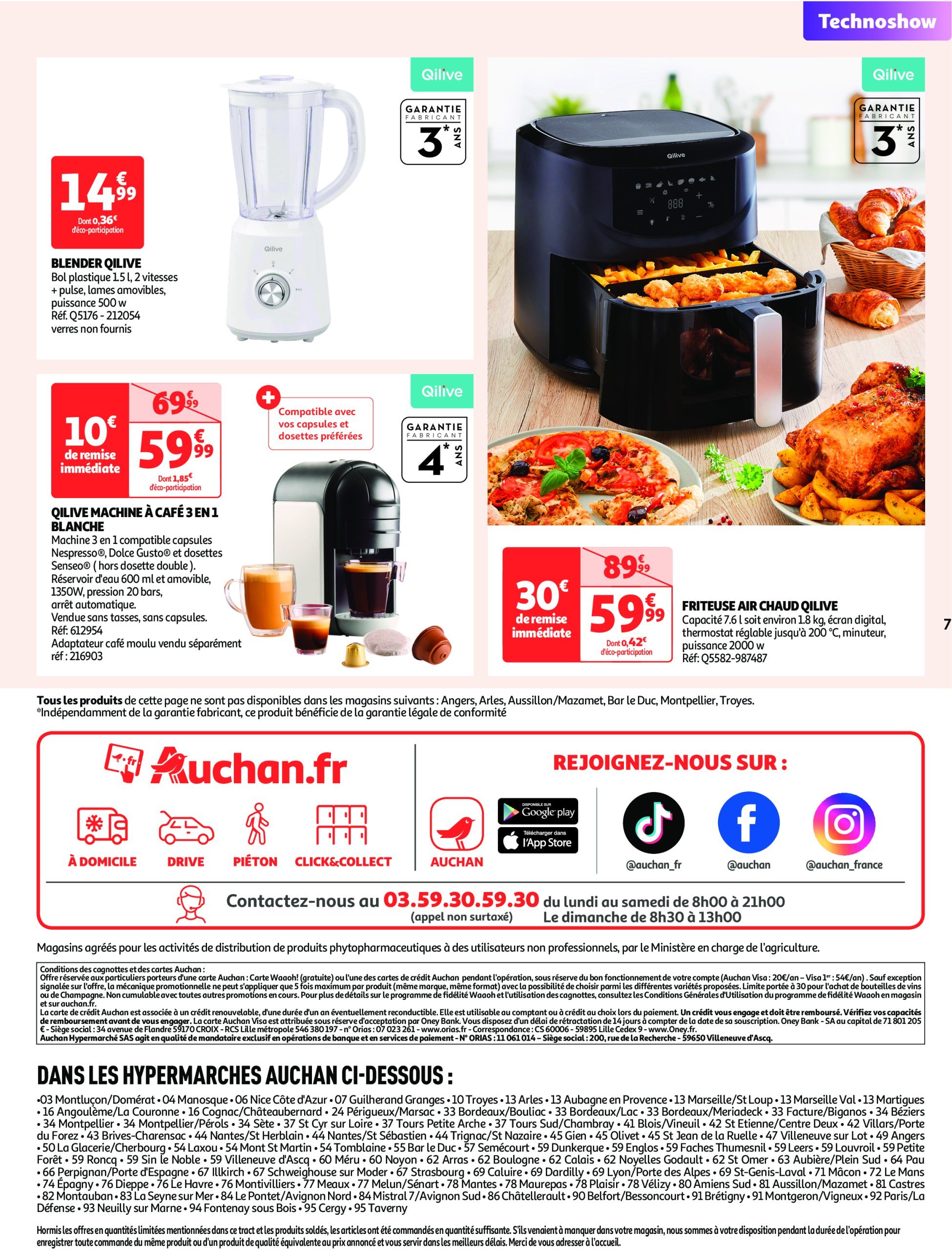 auchan - Catalogue Auchan - Technoshow : Le plus branché, ça reste le prix valable dès 04/02 - 16/02 - page: 7