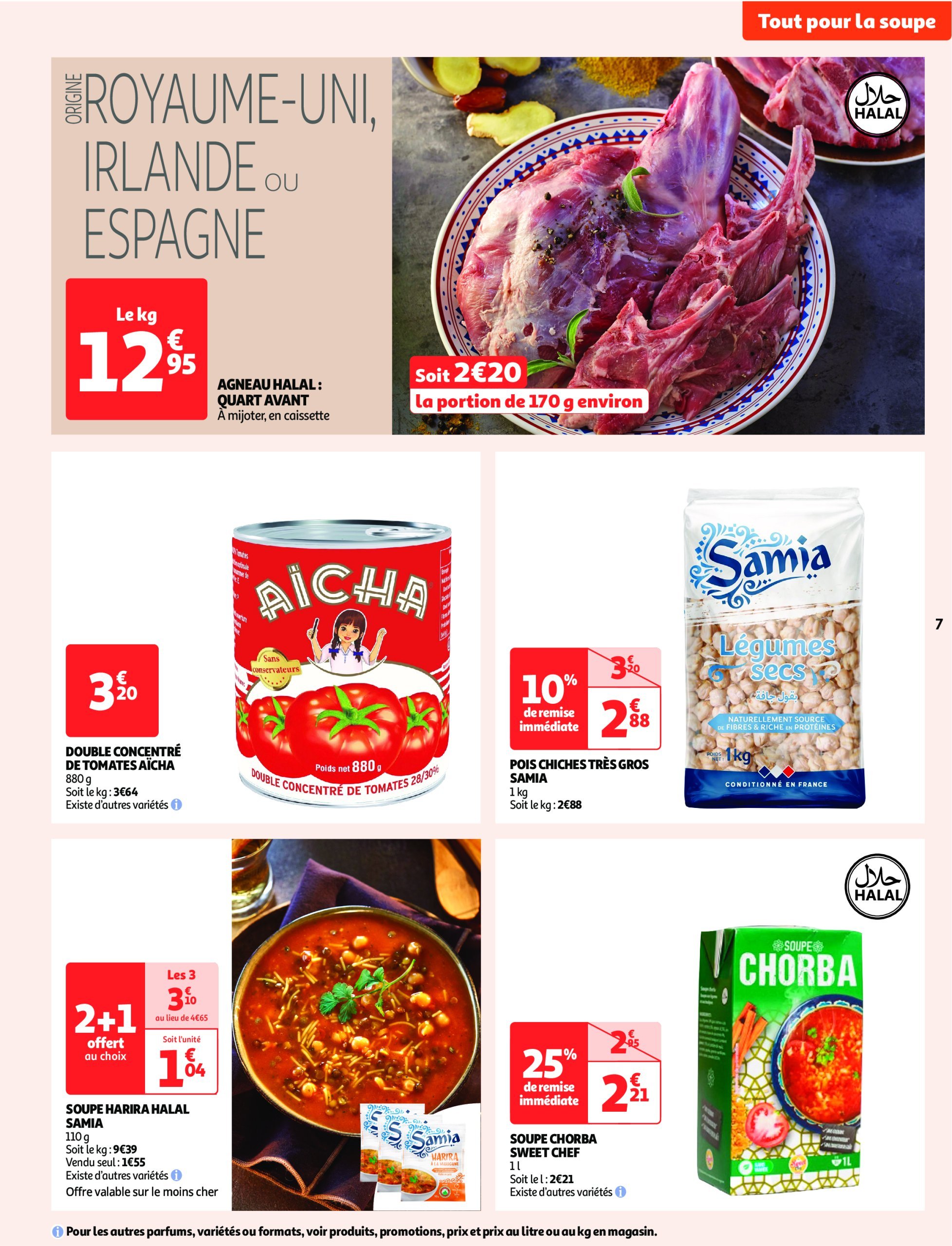 auchan - Catalogue Auchan - Ramadan : Petits prix pour grande générosité valable dès 11/02 - 10/03 - page: 7