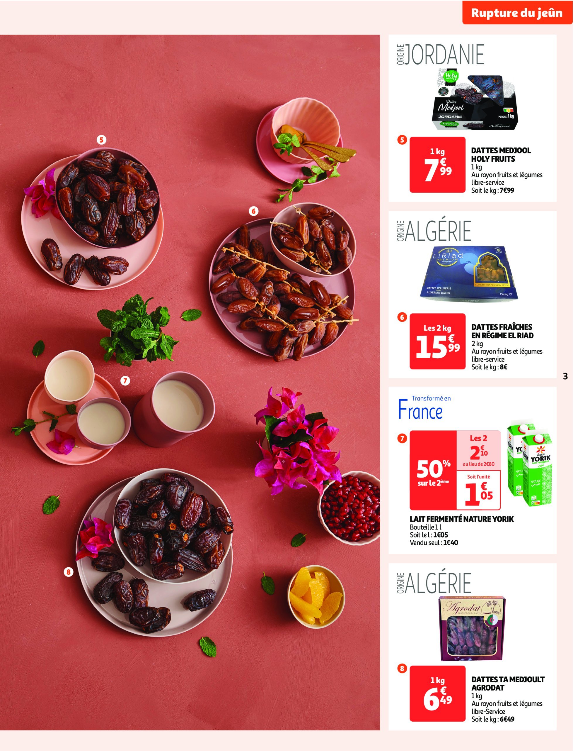 auchan - Catalogue Auchan - Ramadan : Petits prix pour grande générosité valable dès 11/02 - 10/03 - page: 3