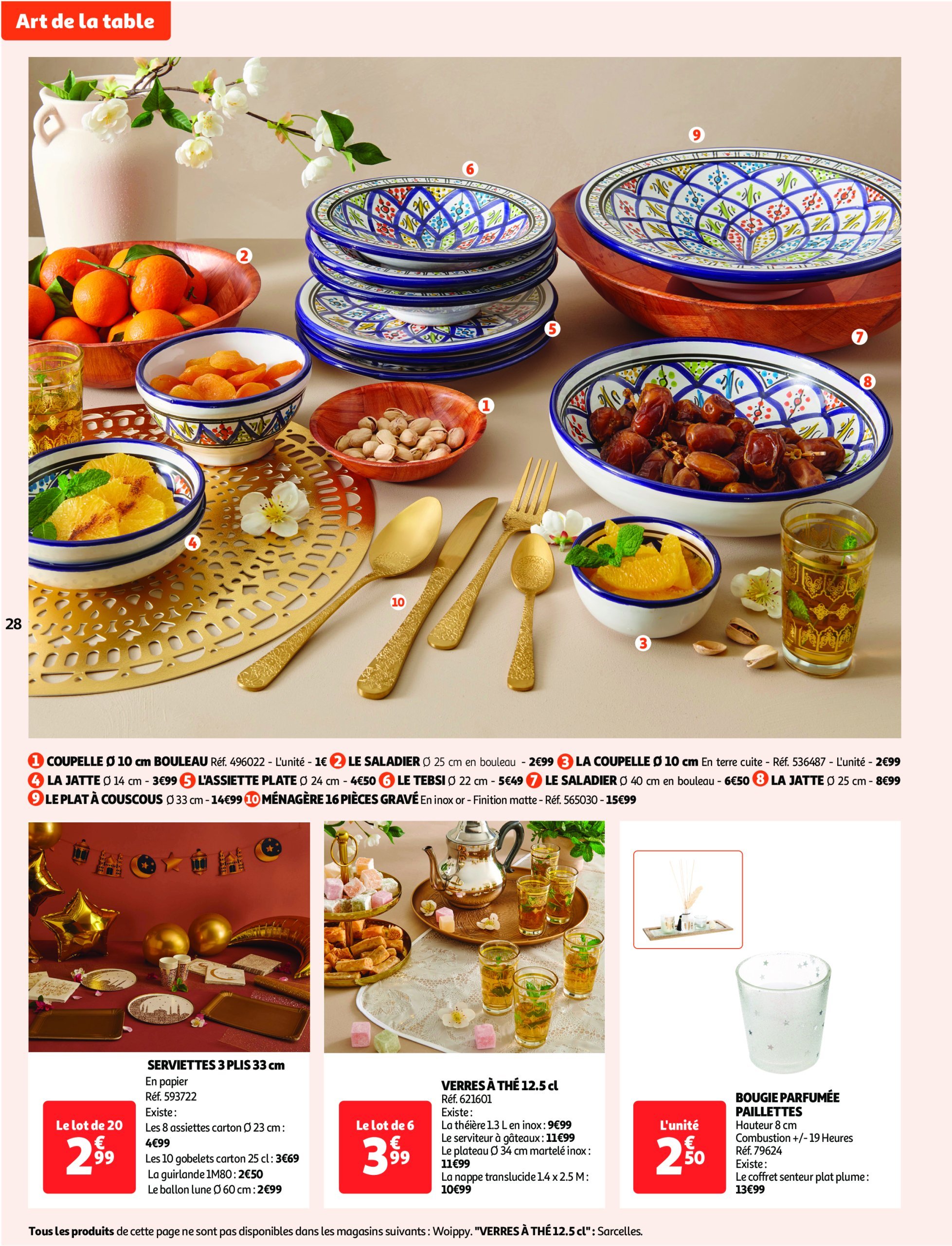 auchan - Catalogue Auchan - Ramadan : Petits prix pour grande générosité valable dès 11/02 - 10/03 - page: 28