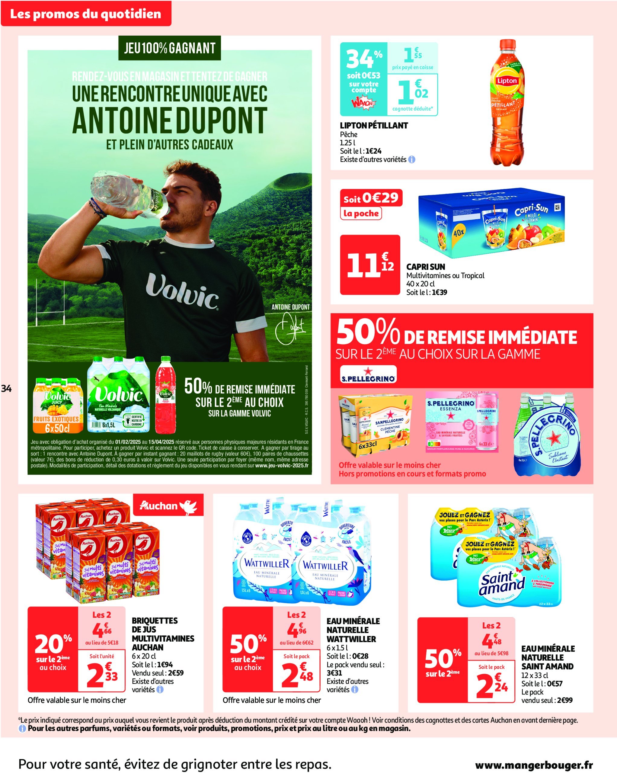 auchan - Catalogue Auchan valable dès 18/02 - 02/03 - page: 34