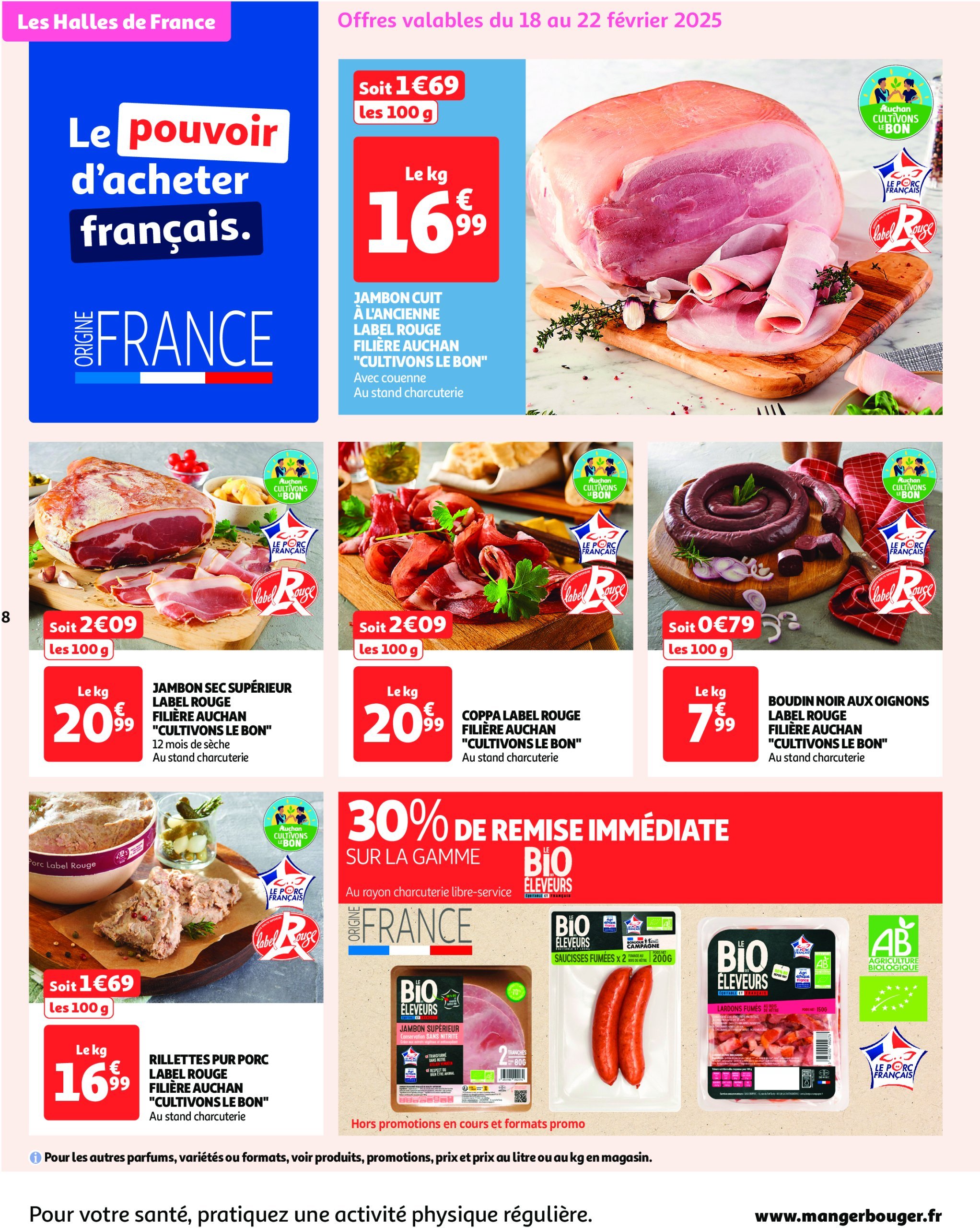 auchan - Catalogue Auchan valable dès 18/02 - 02/03 - page: 8