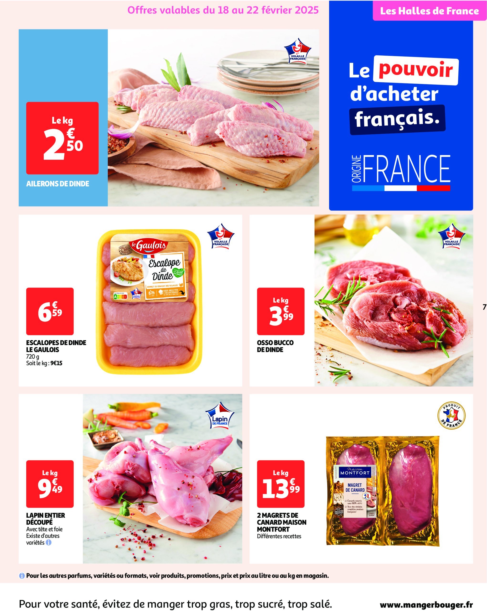 auchan - Catalogue Auchan valable dès 18/02 - 02/03 - page: 7