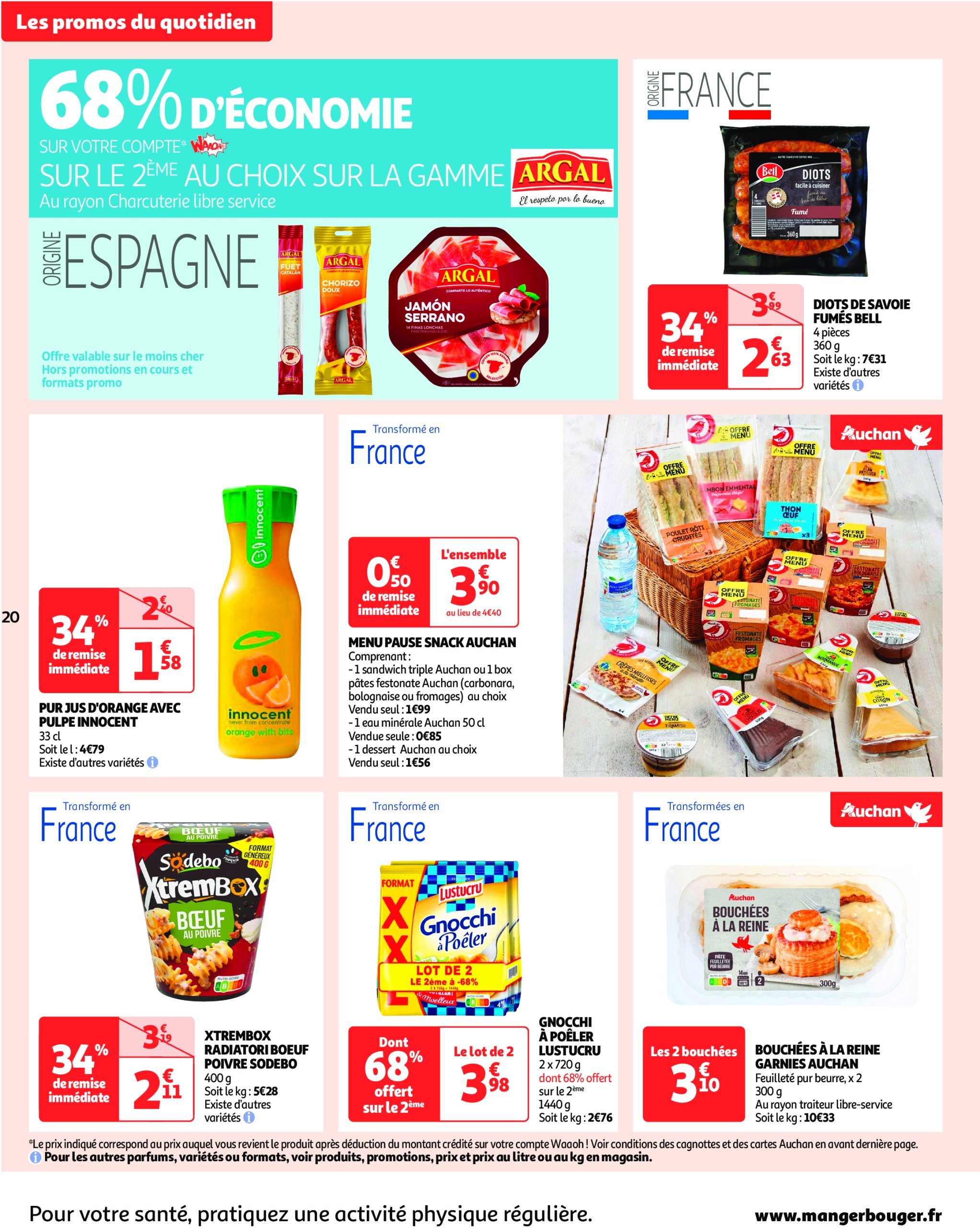 auchan - Catalogue Auchan valable dès 18/02 - 02/03 - page: 20