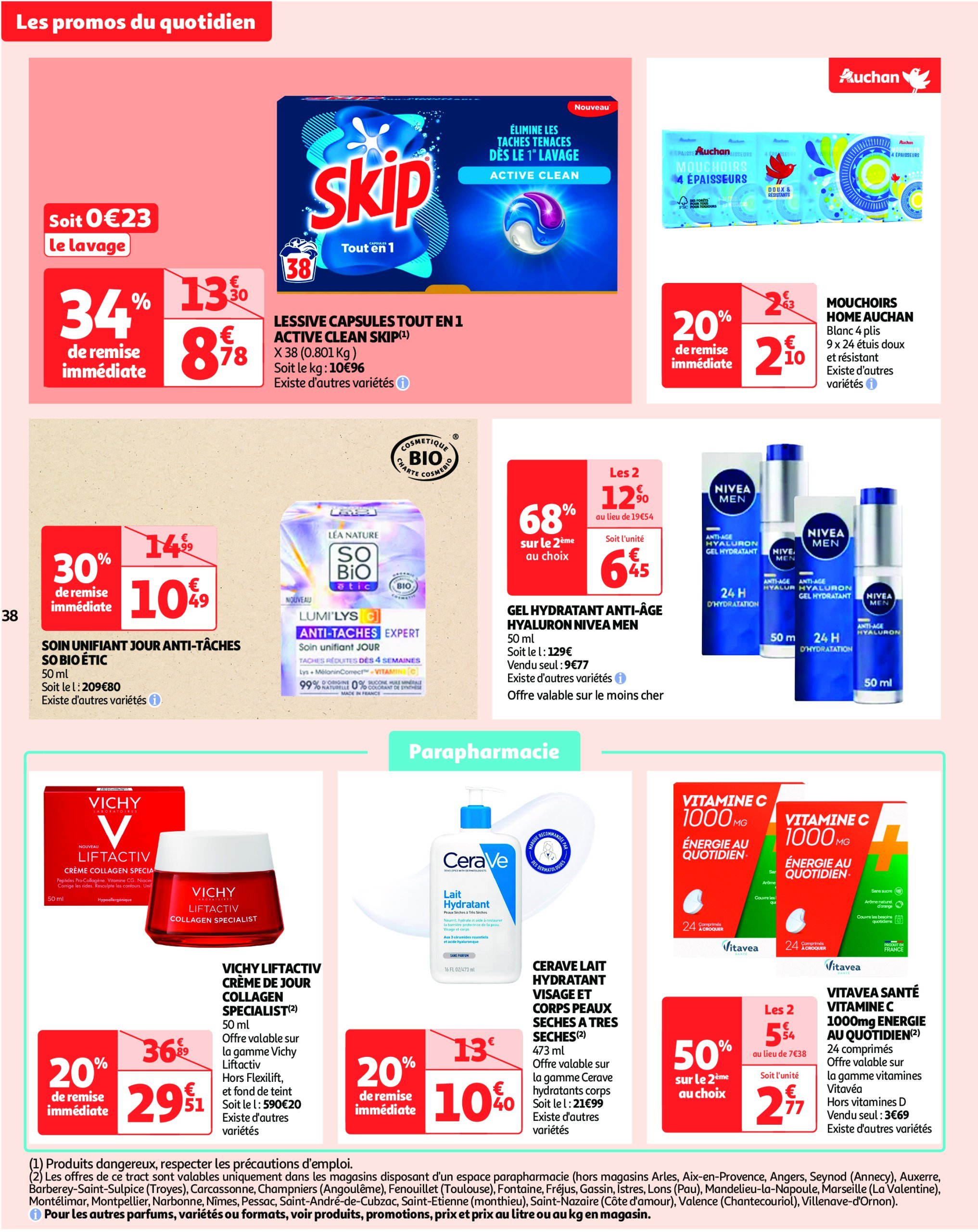 auchan - Catalogue Auchan valable dès 18/02 - 02/03 - page: 38