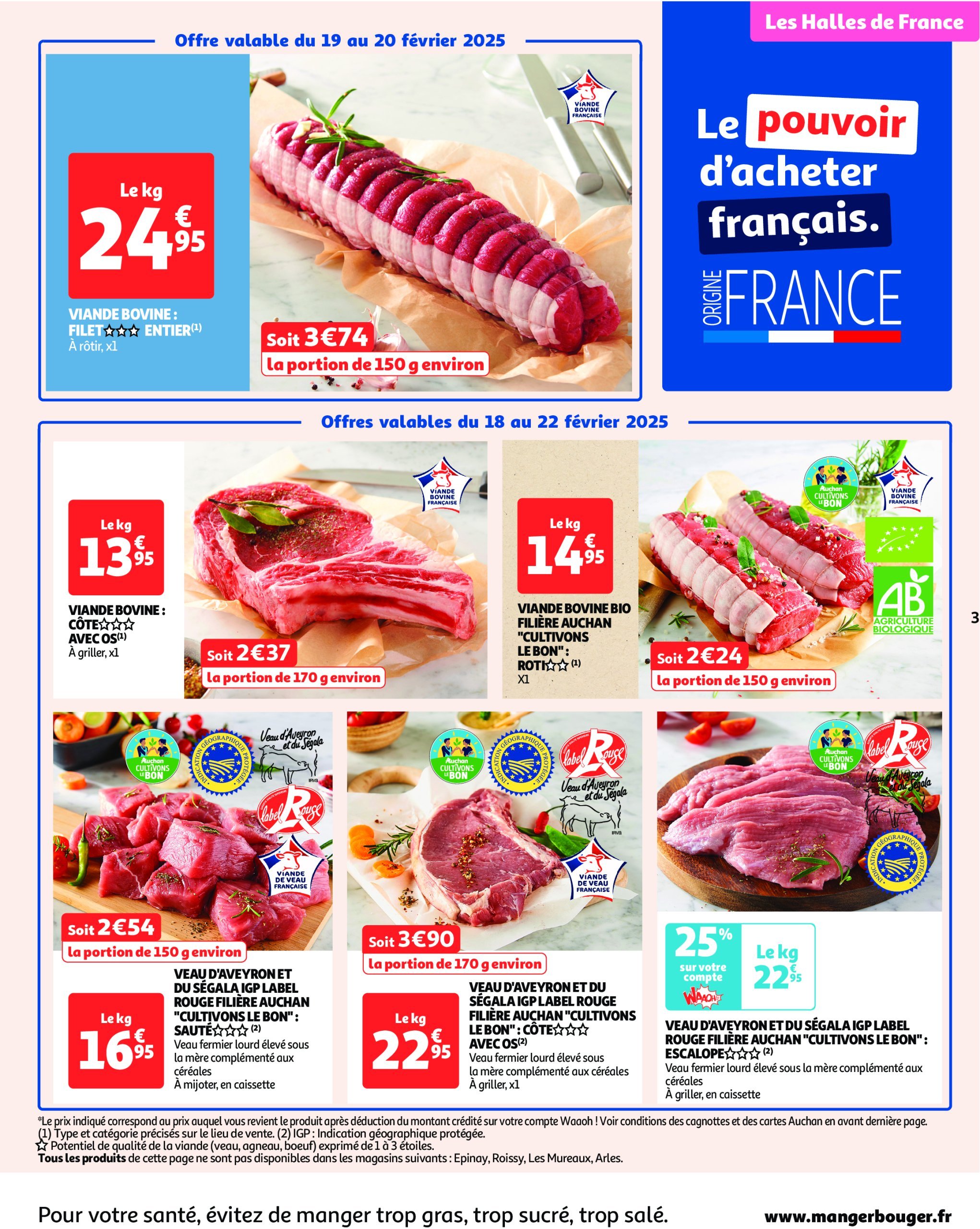 auchan - Catalogue Auchan valable dès 18/02 - 02/03 - page: 3