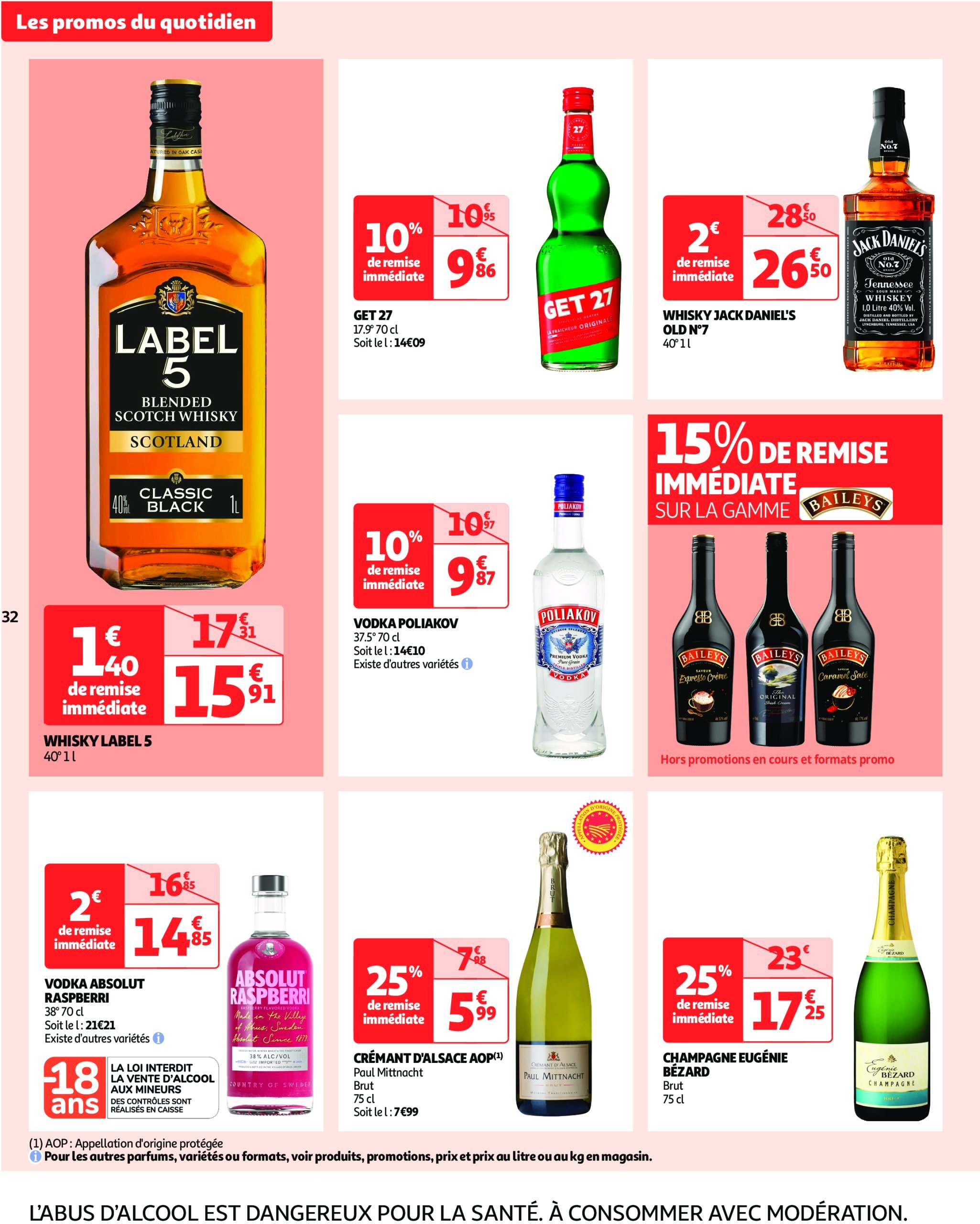 auchan - Catalogue Auchan valable dès 18/02 - 02/03 - page: 32