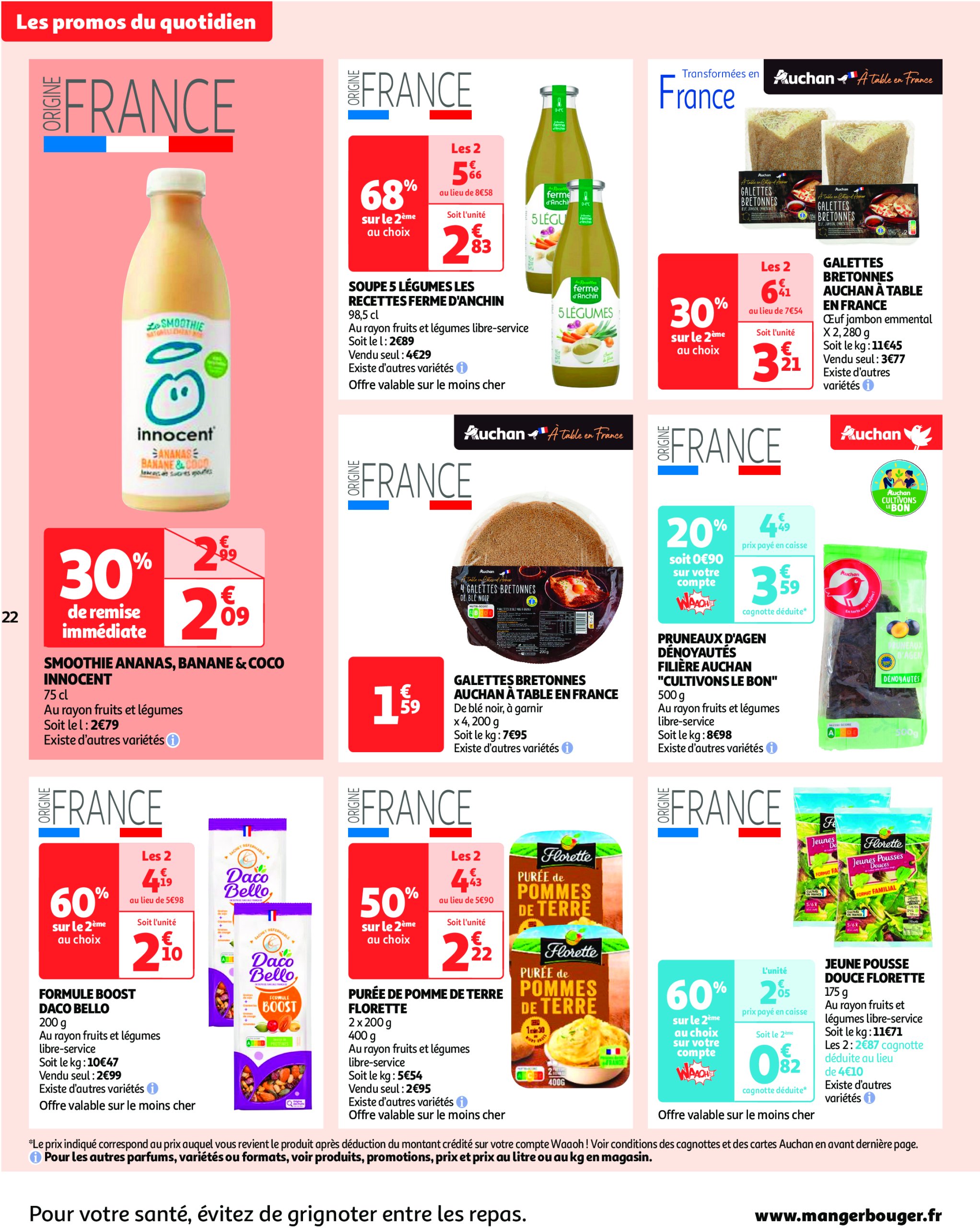 auchan - Catalogue Auchan valable dès 18/02 - 02/03 - page: 22