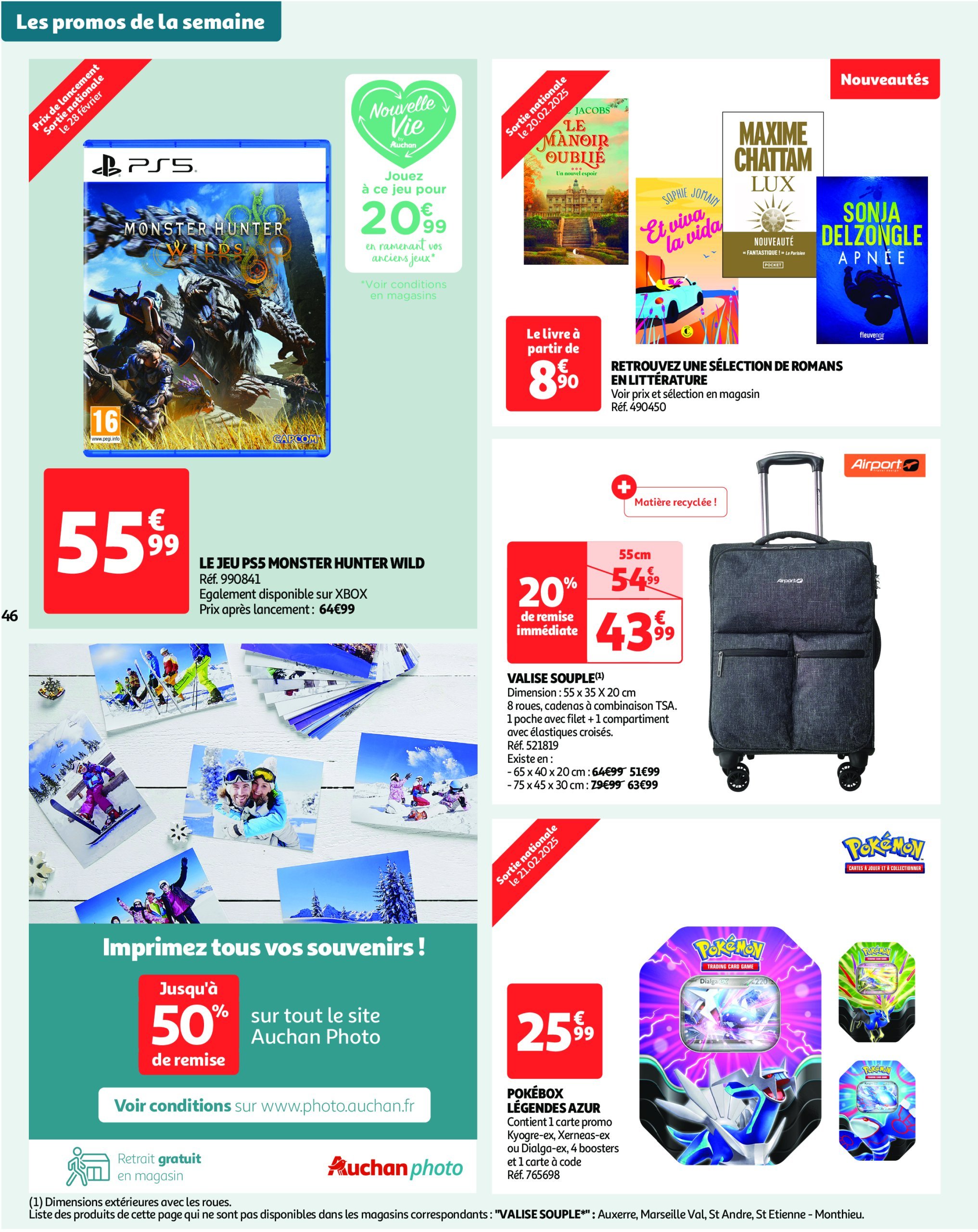 auchan - Catalogue Auchan valable dès 18/02 - 02/03 - page: 46