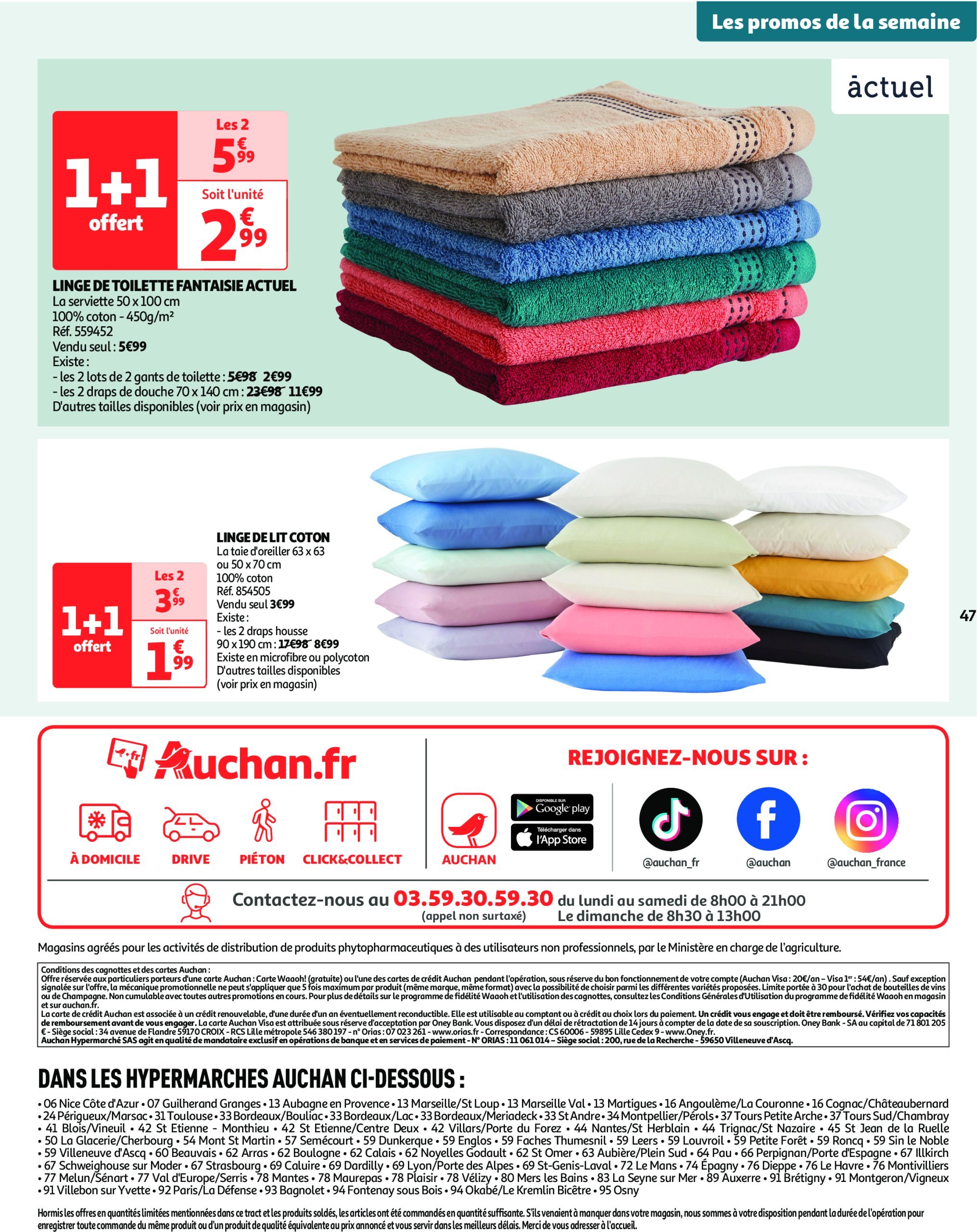 auchan - Catalogue Auchan valable dès 18/02 - 02/03 - page: 47