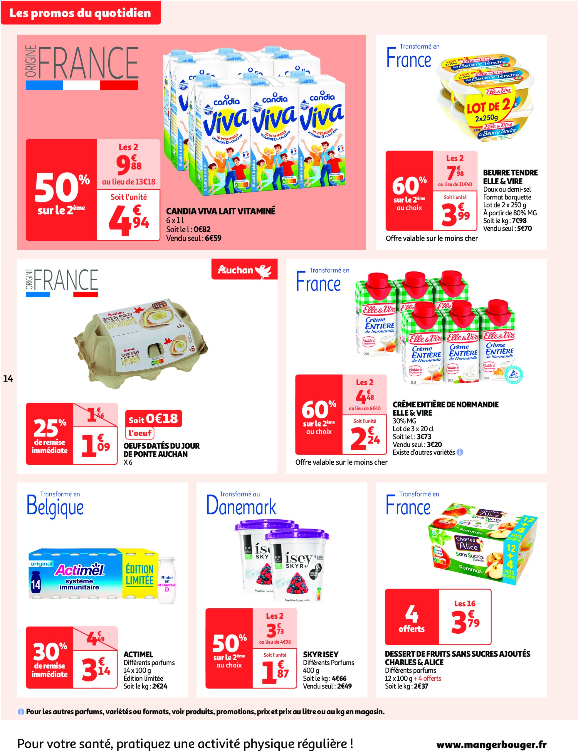 auchan - Catalogue Auchan supermarché - Les gros prix on en fait des confettis dans votre super valable dès 25/02 - 08/03 - page: 14