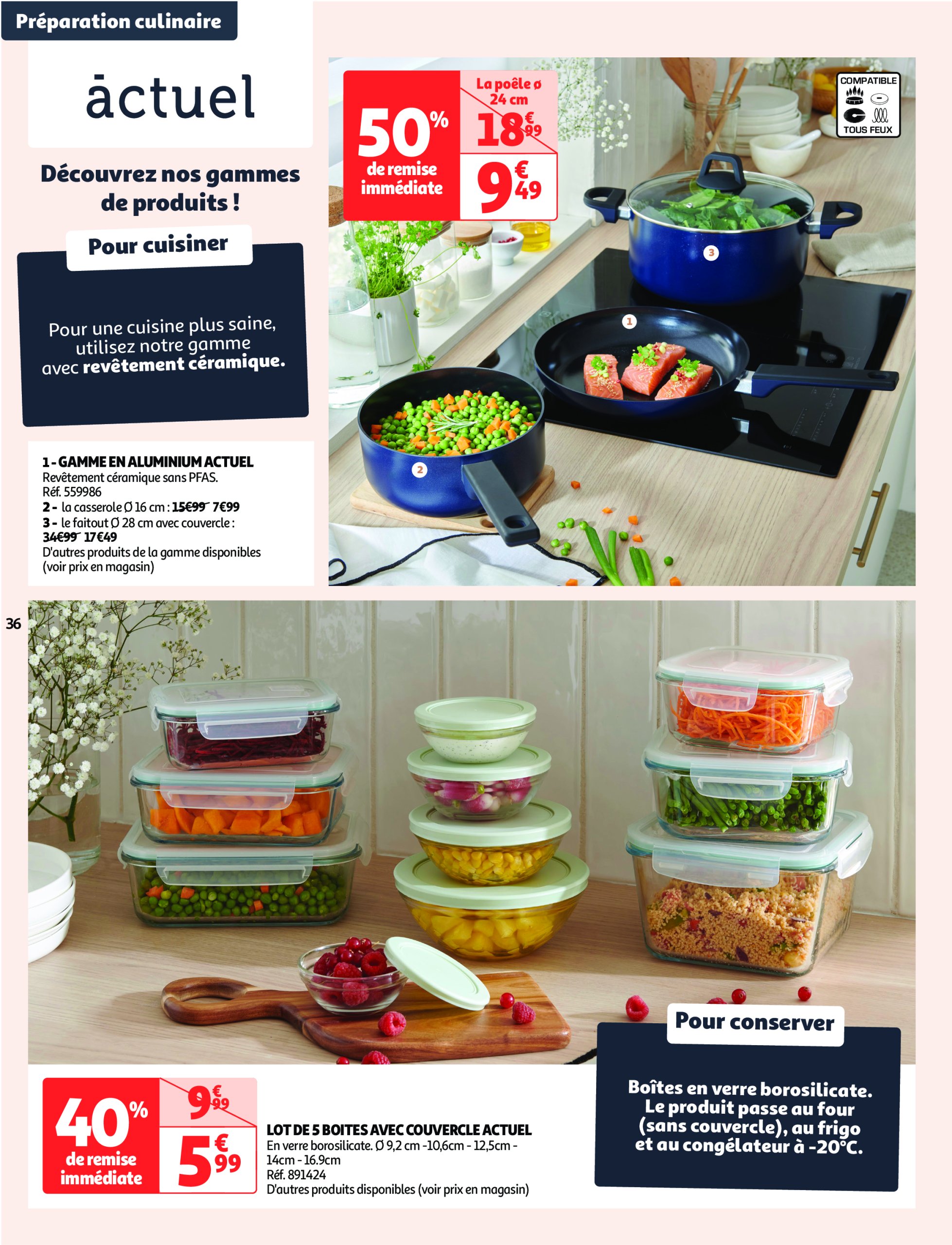 auchan - Catalogue Auchan - Les gros prix on en fait des confettis valable dès 25/02 - 09/03 - page: 36