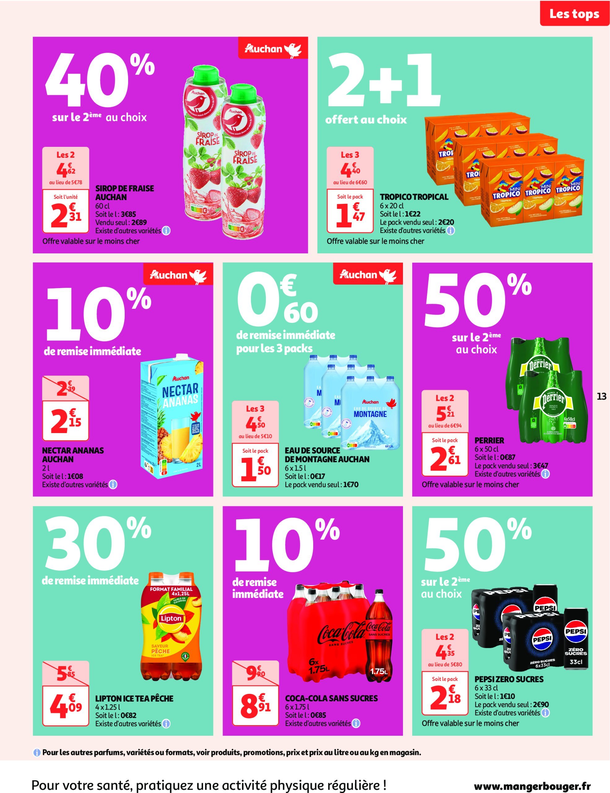 auchan - Catalogue Auchan - Les gros prix on en fait des confettis valable dès 25/02 - 09/03 - page: 13