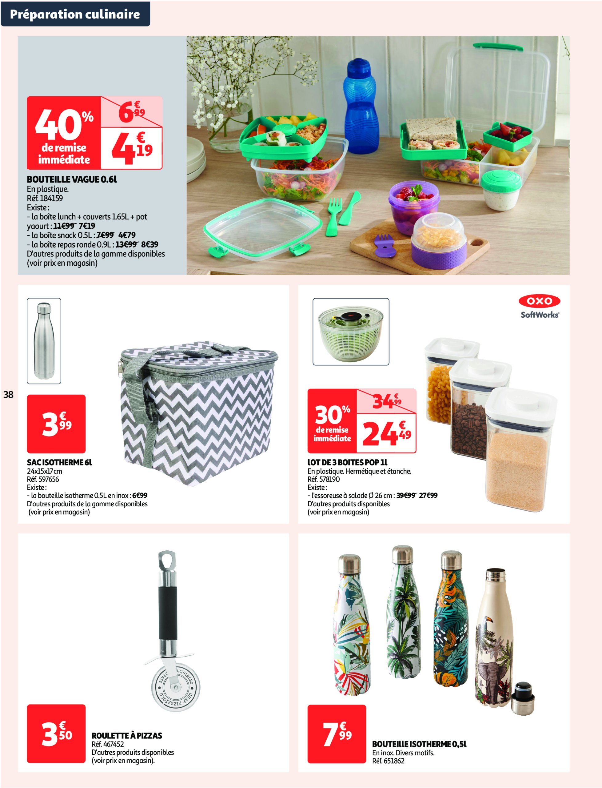 auchan - Catalogue Auchan - Les gros prix on en fait des confettis valable dès 25/02 - 09/03 - page: 38