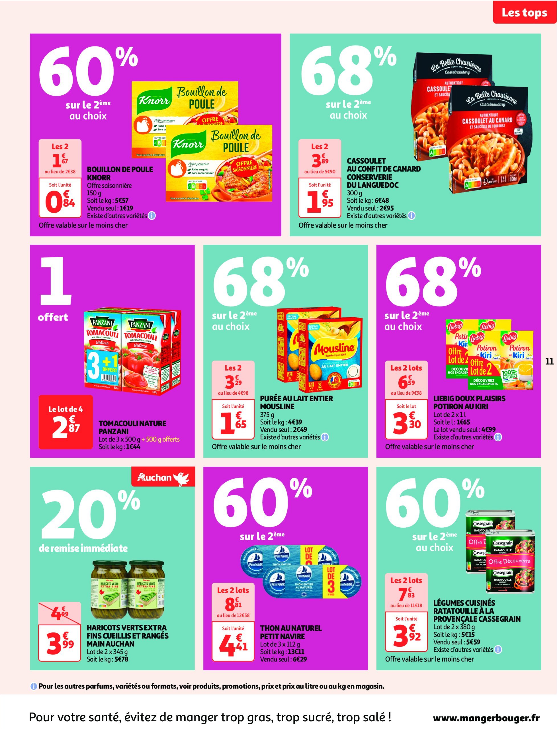 auchan - Catalogue Auchan - Les gros prix on en fait des confettis valable dès 25/02 - 09/03 - page: 11