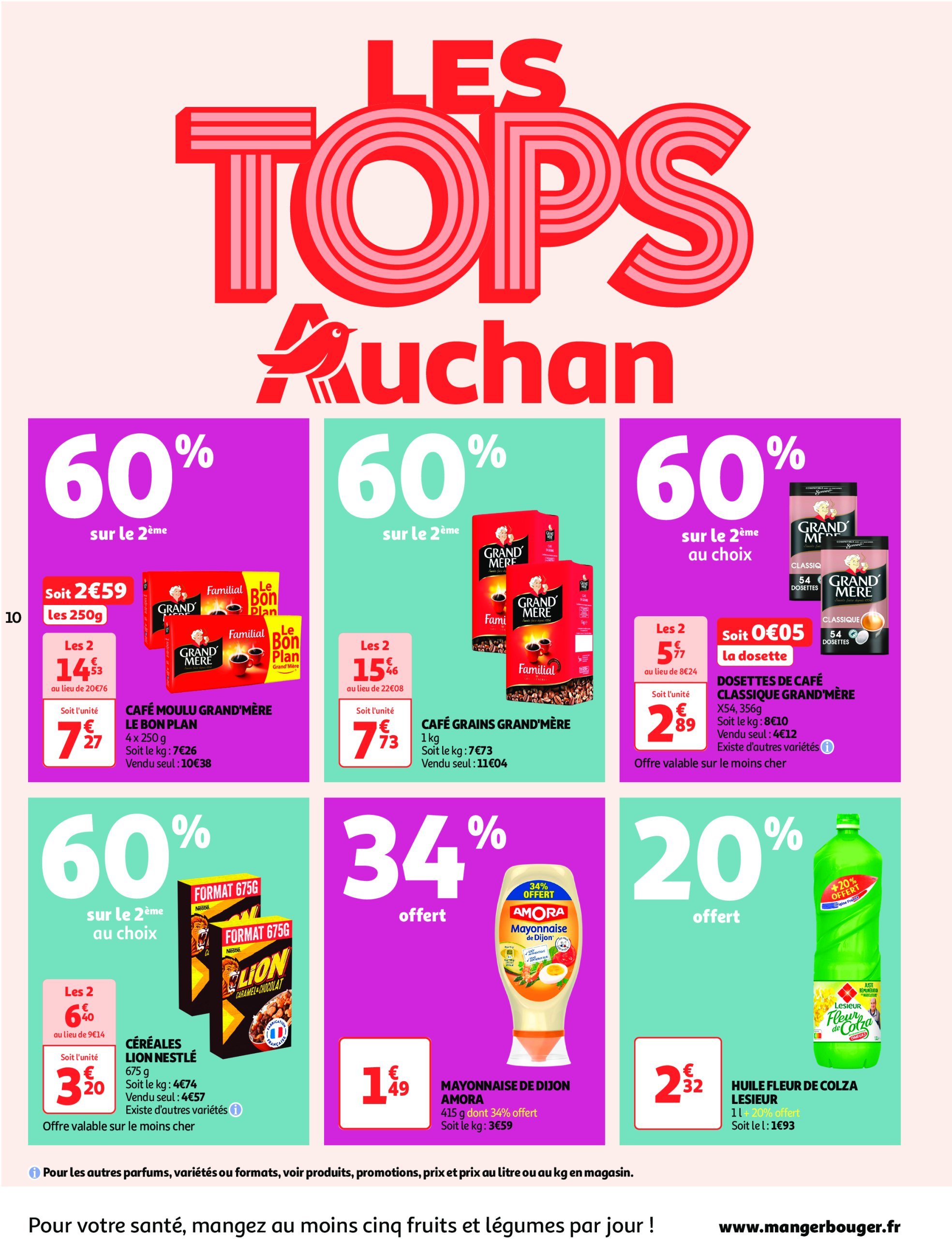 auchan - Catalogue Auchan - Les gros prix on en fait des confettis valable dès 25/02 - 09/03 - page: 10