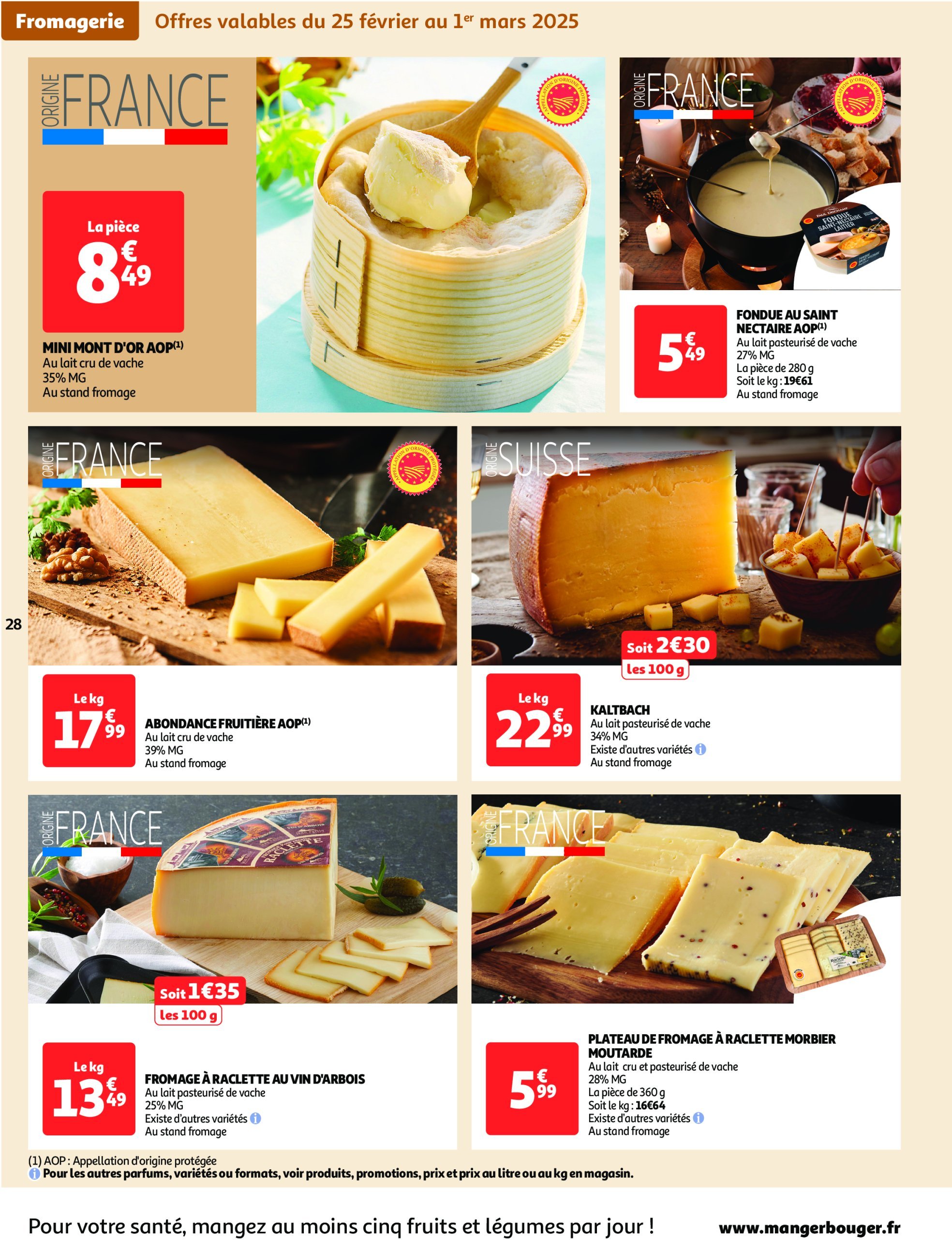 auchan - Catalogue Auchan - Les gros prix on en fait des confettis valable dès 25/02 - 09/03 - page: 28